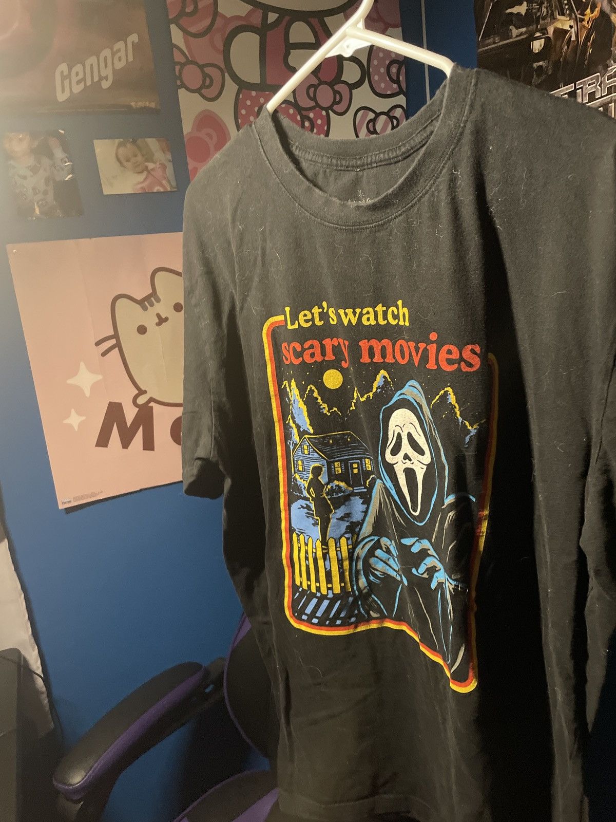 Other X Vintage Ghostface Let S Watch Scary Movies Classic Tee Hoodie, Sweatshirt | PodTeesHub.com