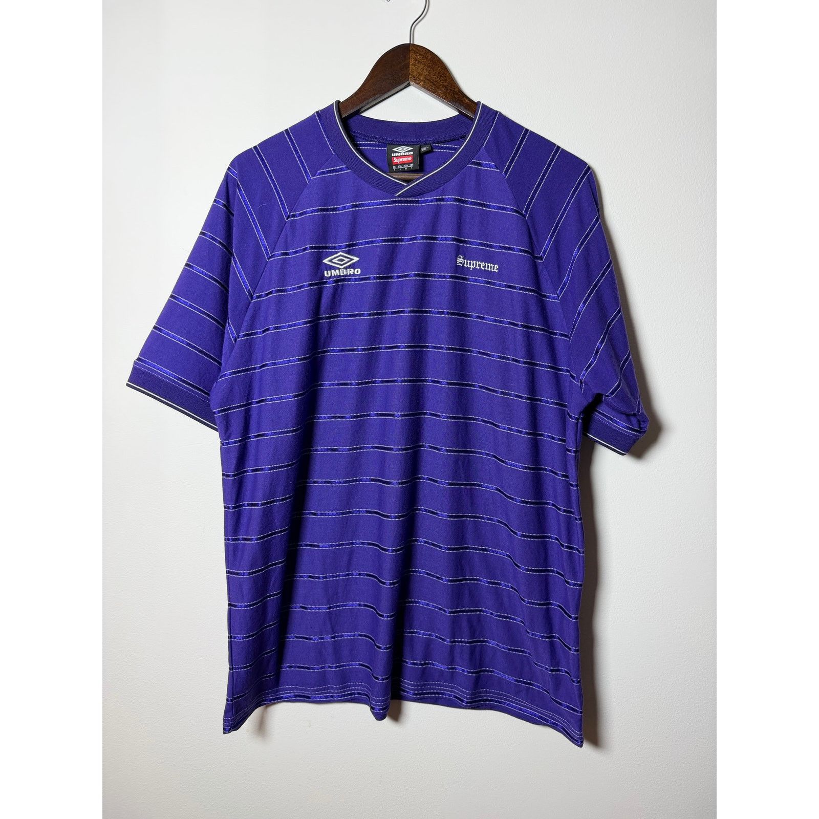 Umbro Stripe Soccer Jersey Large T-Shirts, Hoodie, Sweatshirt | PodTeesHub.com