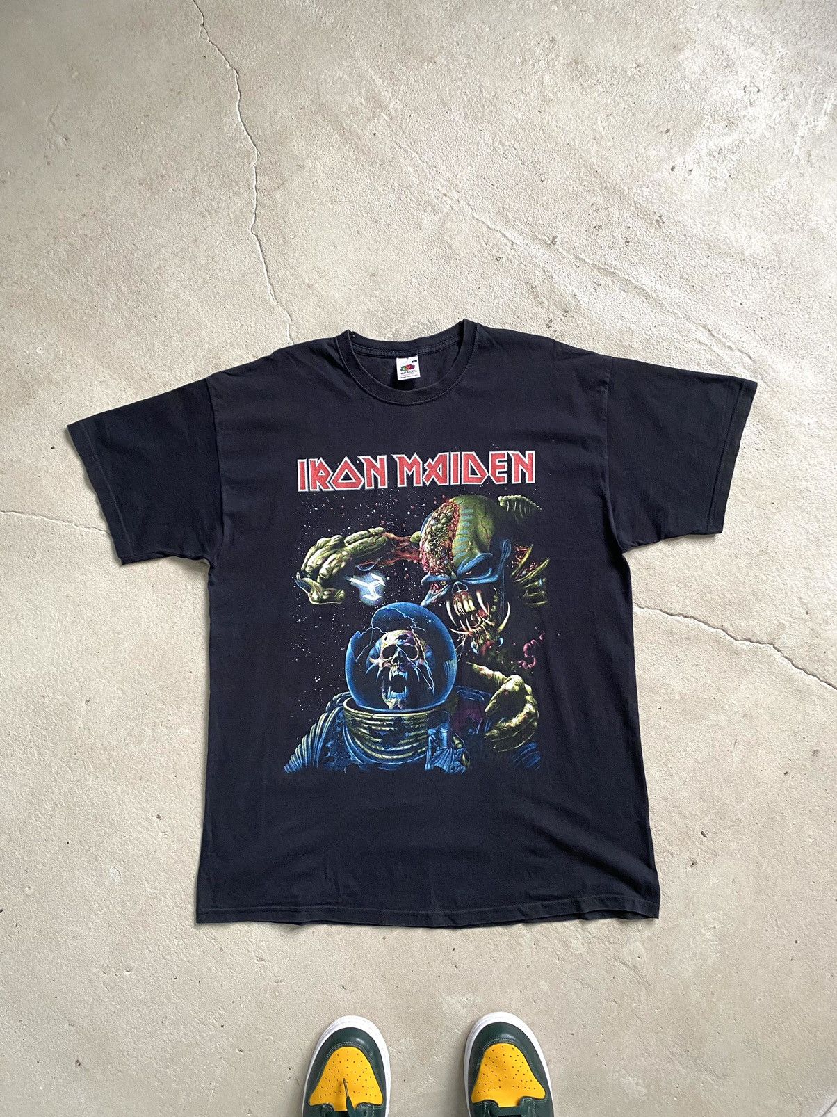 Iron Maiden X Vintage 00 S Vintage Iron Maiden The Final Frontier T Shirt Y2k Hoodie, Sweatshirt | PodTeesHub.com