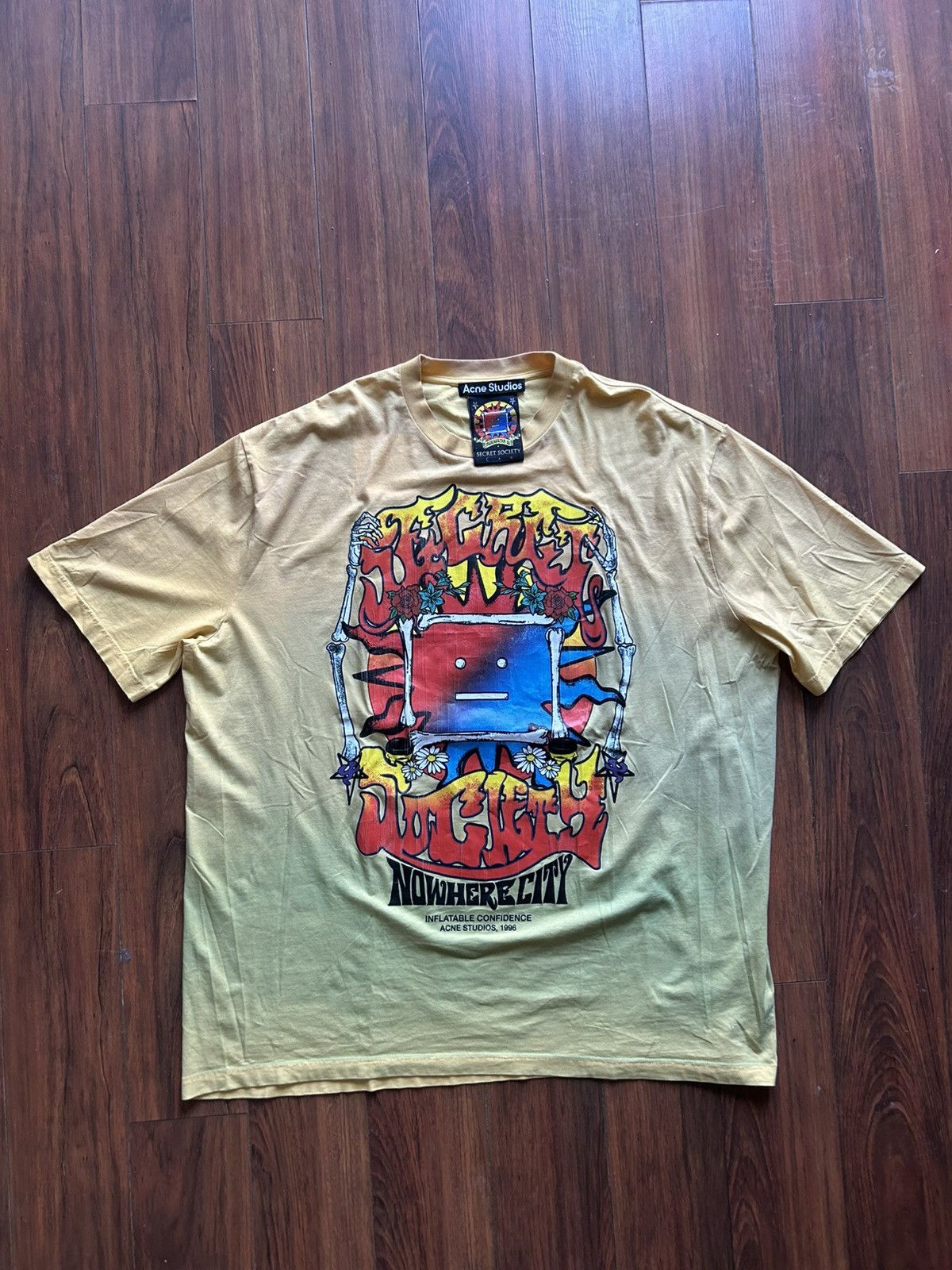 Studios Acne Studios Fw23 Secret Society T Shirt L Xl Hoodie, Sweatshirt | PodTeesHub.com