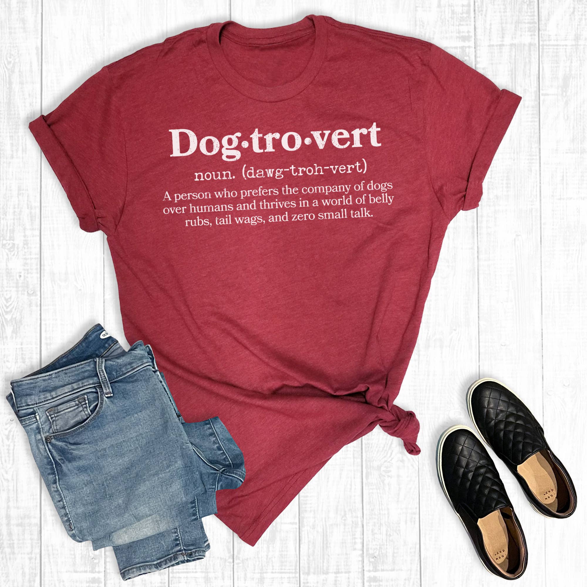 Funny Pets Dogtrovert Graphic Tee Hoodie, Sweatshirt | PodTeesHub.com