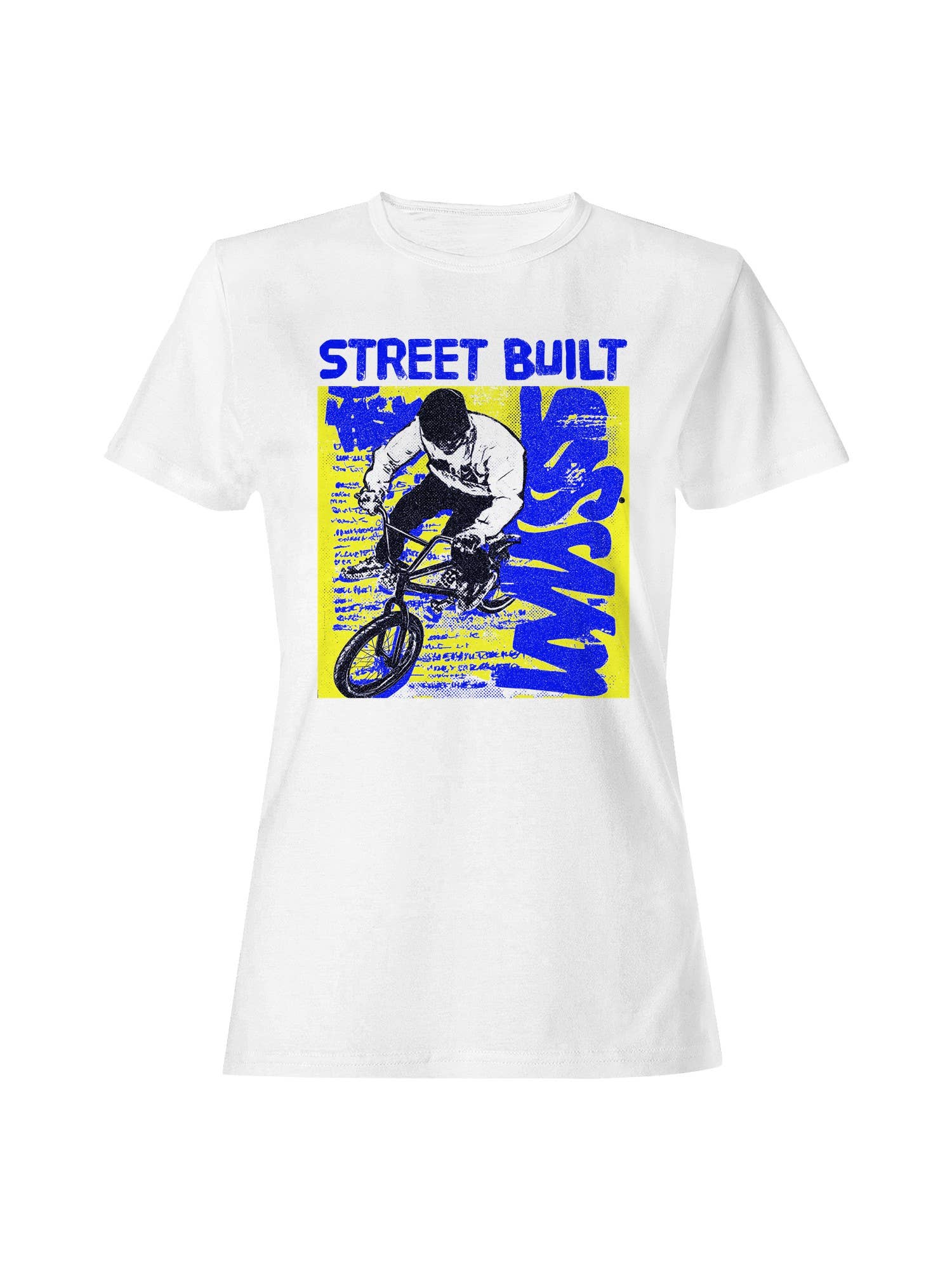 Bmx Street Built Graffiti Art Women's T-Shirt Hoodie, Sweatshirt | PodTeesHub.com