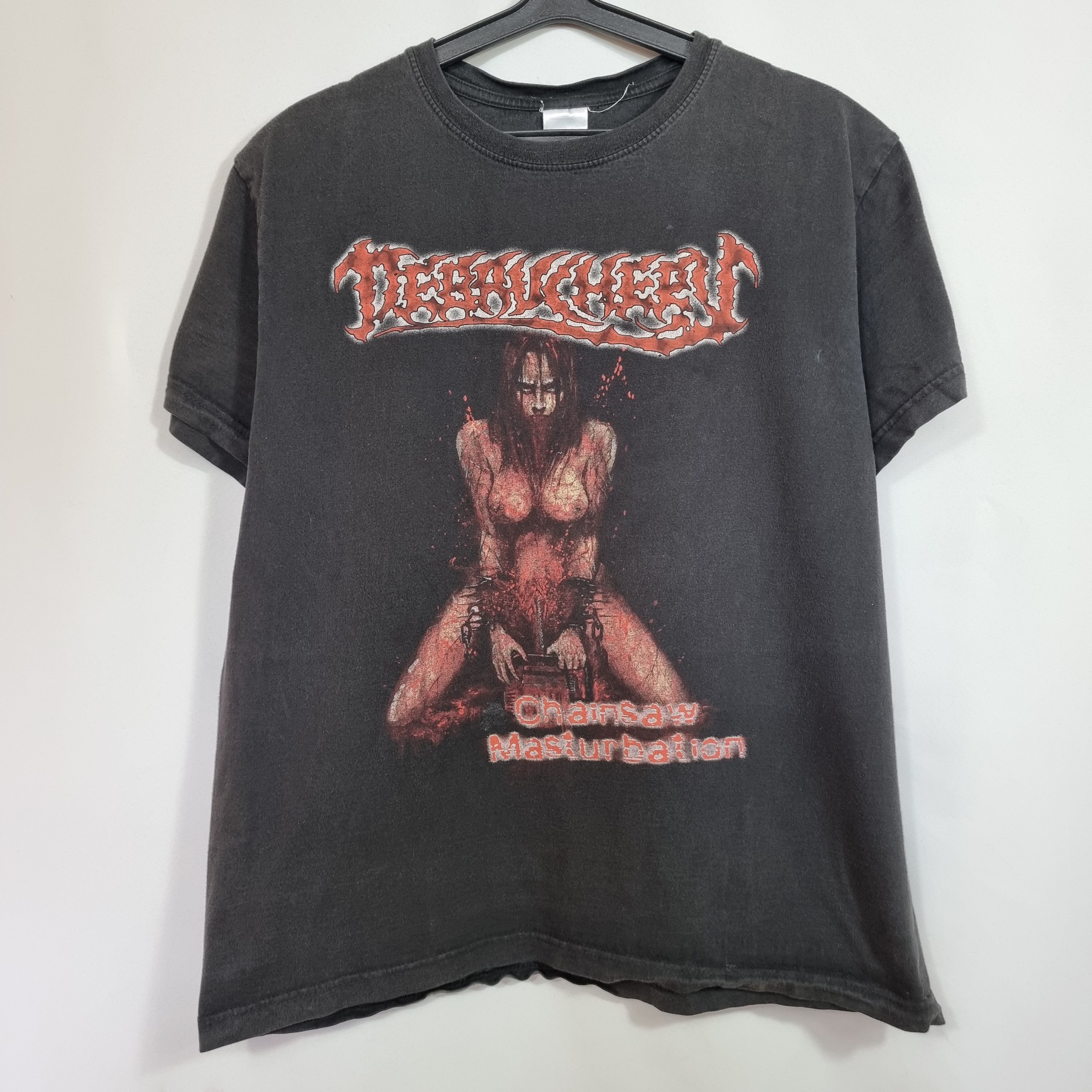 Band Tees 2003 Debauchery Chainsaw Masturbation Deathnroll Metal Tee Hoodie, Sweatshirt | PodTeesHub.com