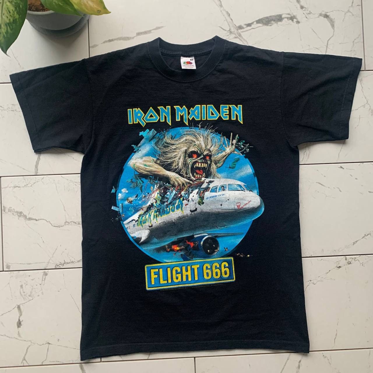 Maiden Iron Maiden T Shirt Vintage 2009 Metallica Flight 666 Tee Hoodie, Sweatshirt | PodTeesHub.com