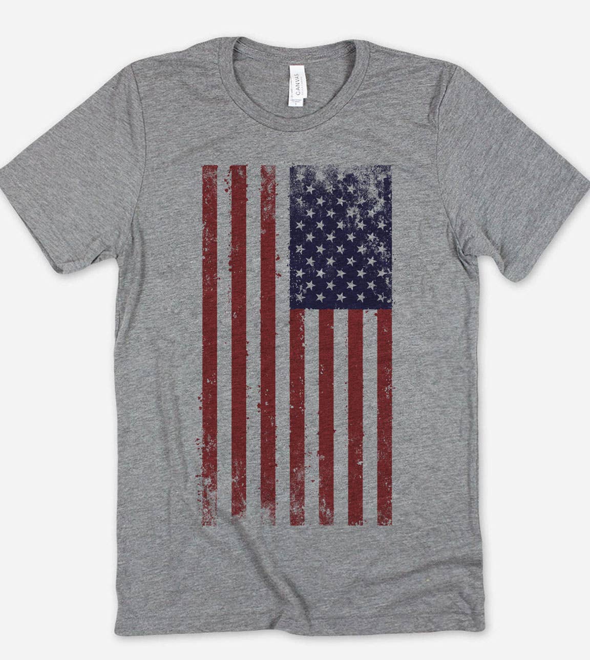 Distressed American Flag - Patriotic USA July 4th T-Shirt Hoodie, Sweatshirt | PodTeesHub.com