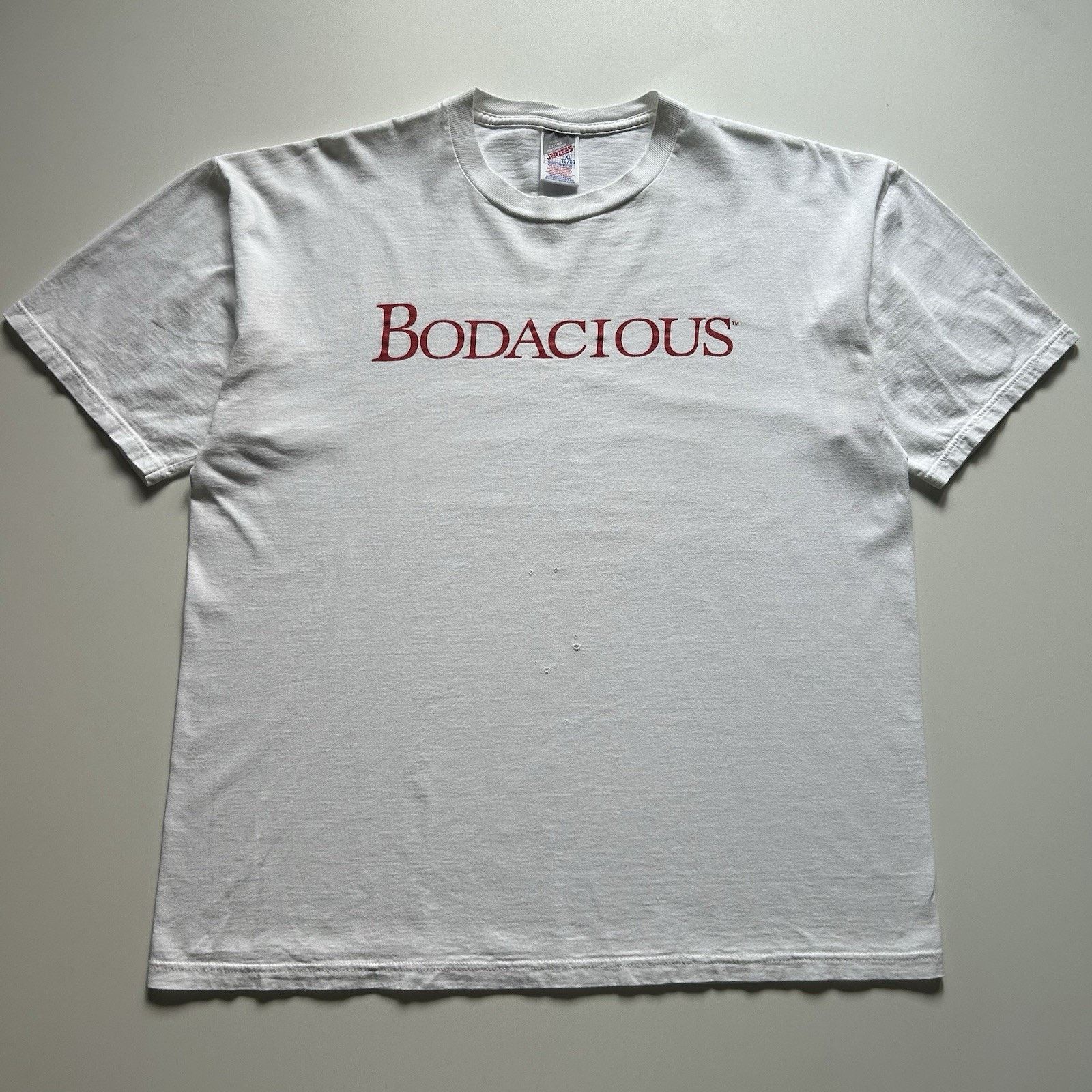 Jerzees Vintage 90s Funny Shirt Xl Jerzees Bodacious Art Distressed Hoodie, Sweatshirt | PodTeesHub.com