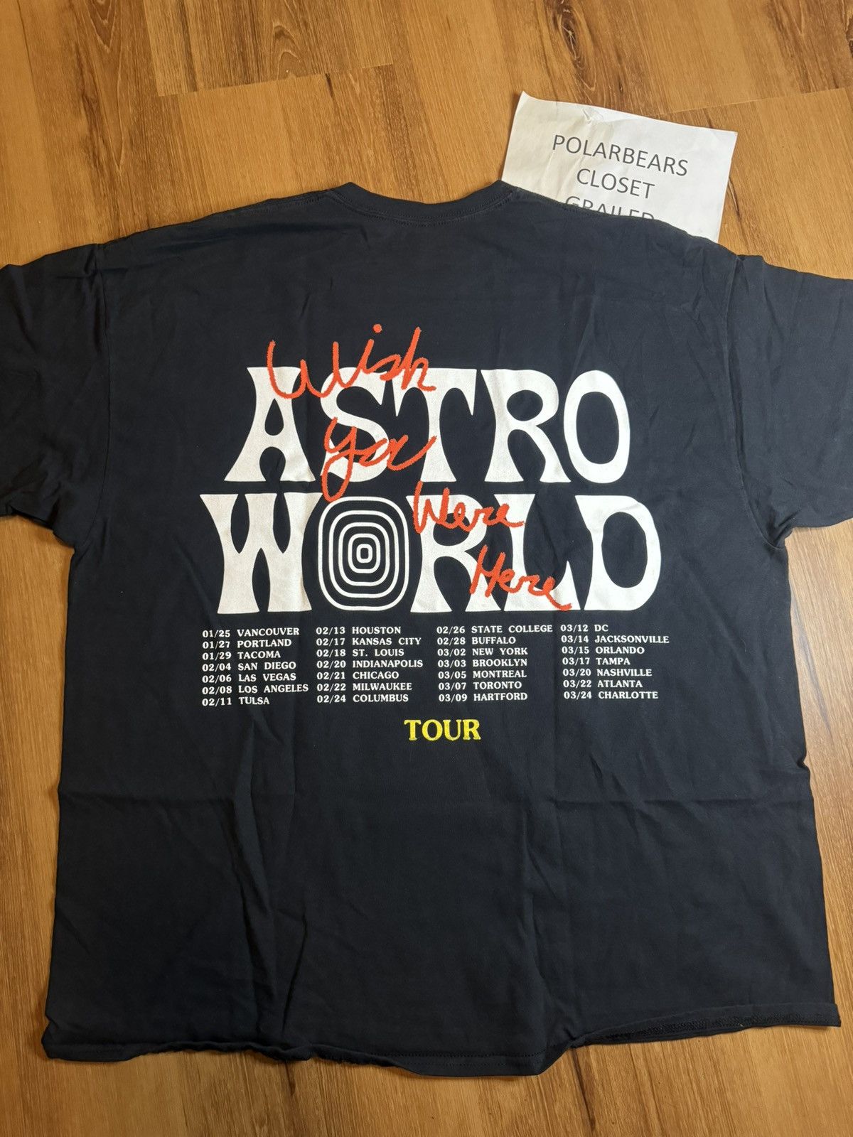 Scott Travis Scott Astroworld Tour Tee Hoodie, Sweatshirt | PodTeesHub.com