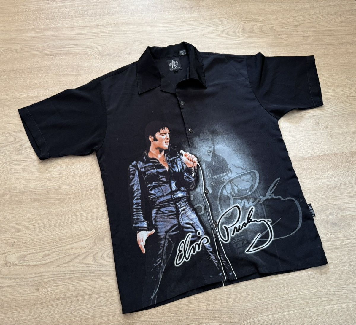 Band Tees Vintage 00 S Elvis Presley King Of Rock Made In Usa Shirt Hoodie, Sweatshirt | PodTeesHub.com