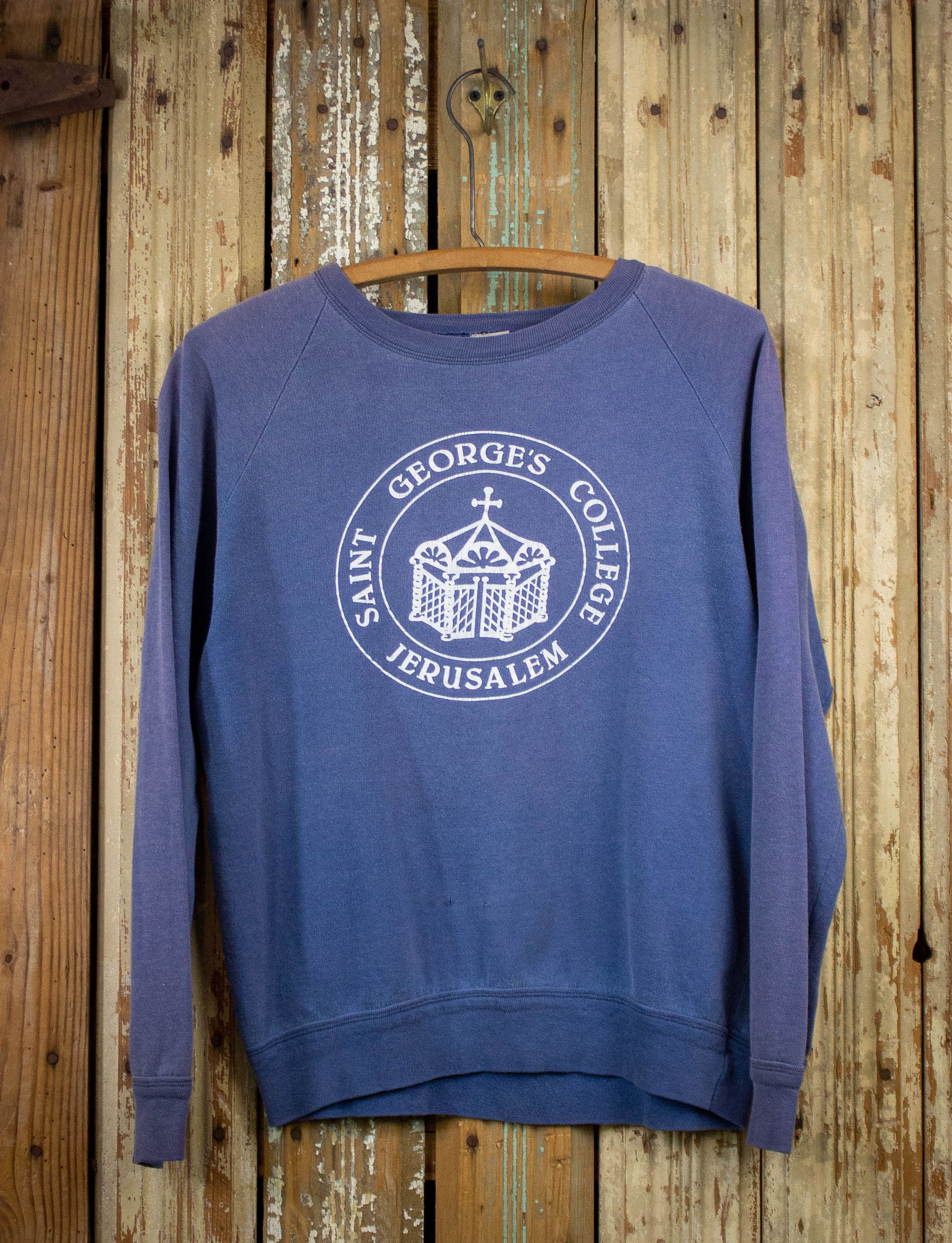 Vintage St George S College Graphic Sweatshirt 70s T-Shirts, Hoodie | PodTeesHub.com