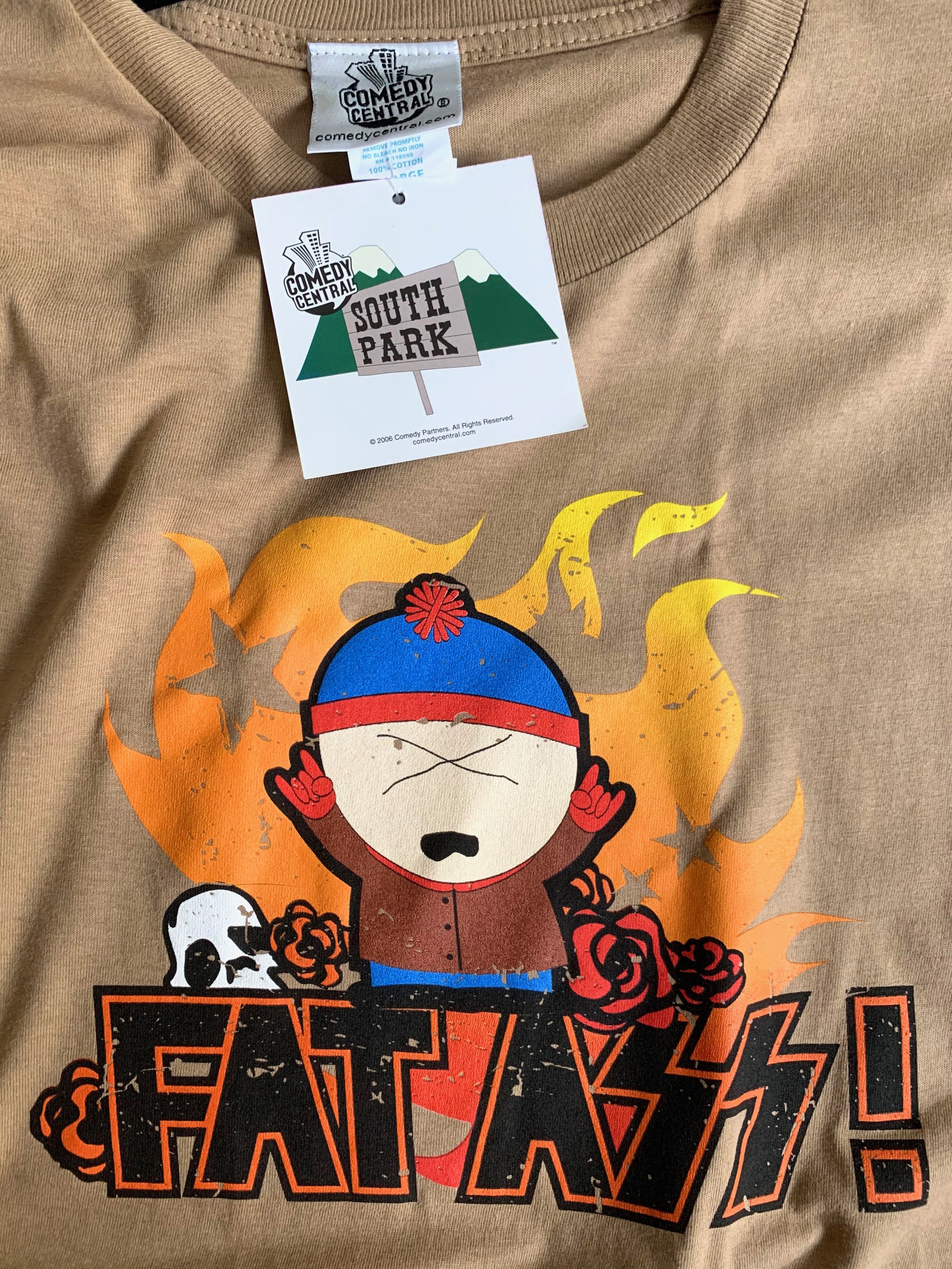 Vintage South Park Dead Stock New With Tags 2005 Tshirt Cartoon Xl Hoodie, Sweatshirt | PodTeesHub.com