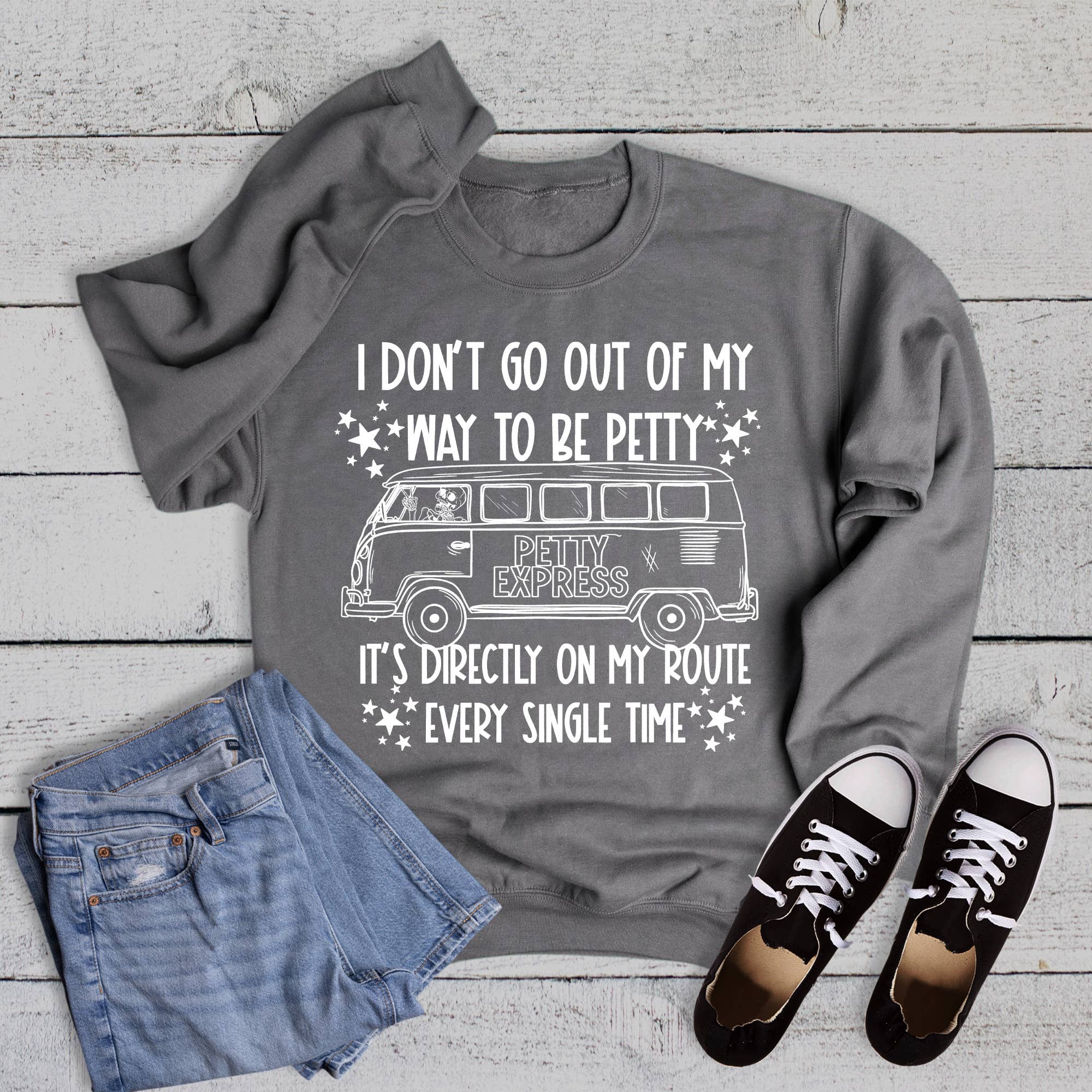 Funny Petty Route Sweatshirt T-Shirts, Hoodie | PodTeesHub.com