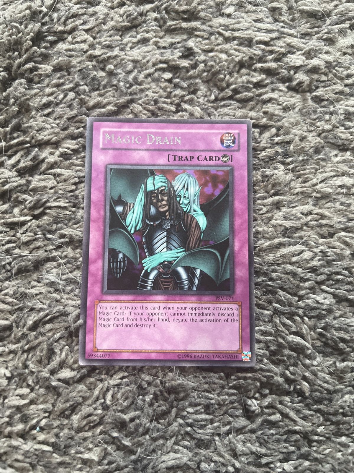 Vintage 1996 Konami Yu Gi Oh Magic Drain Card T-Shirts, Hoodie, Sweatshirt | PodTeesHub.com