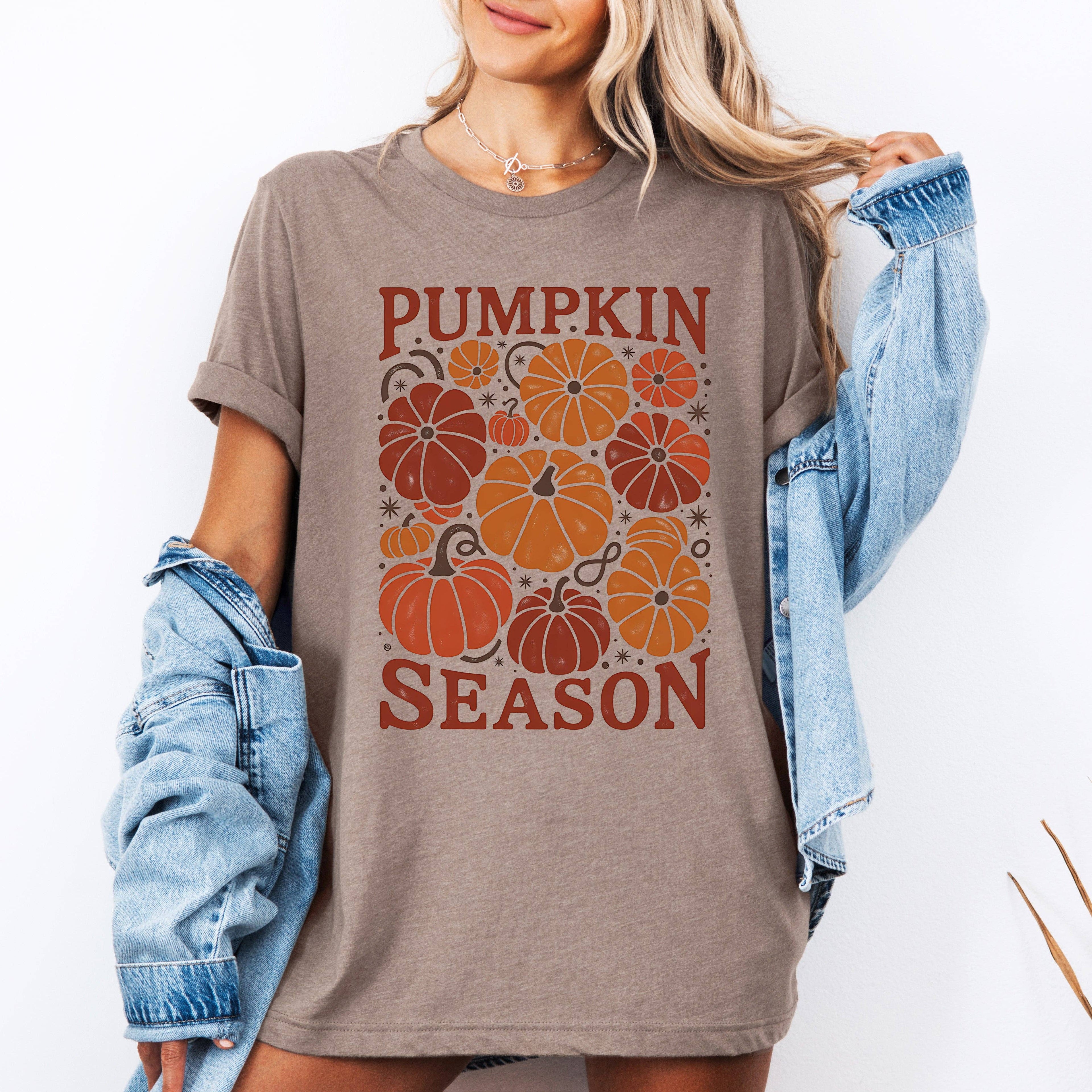 Pumpkin Season, Fall, Autumn, Tshirt Hoodie, Sweatshirt | PodTeesHub.com