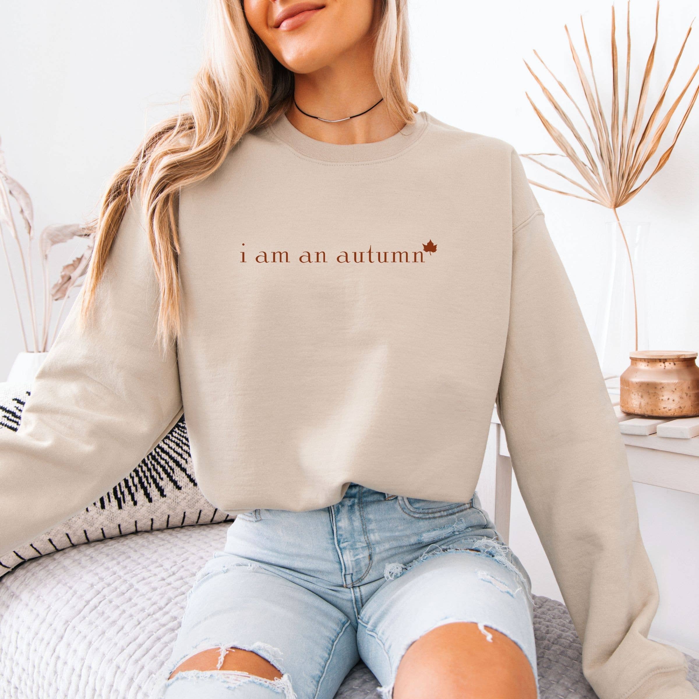 I Am An Autumn Fall Christian Graphic Sweatshirt T-Shirts, Hoodie | PodTeesHub.com