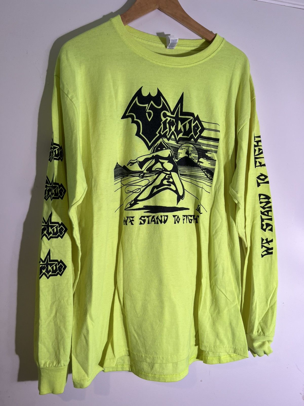 Band Tees Y2k 2000 S Vtg Vintage Virtue We Stand To Fight Rock T Shirt Hoodie, Sweatshirt | PodTeesHub.com