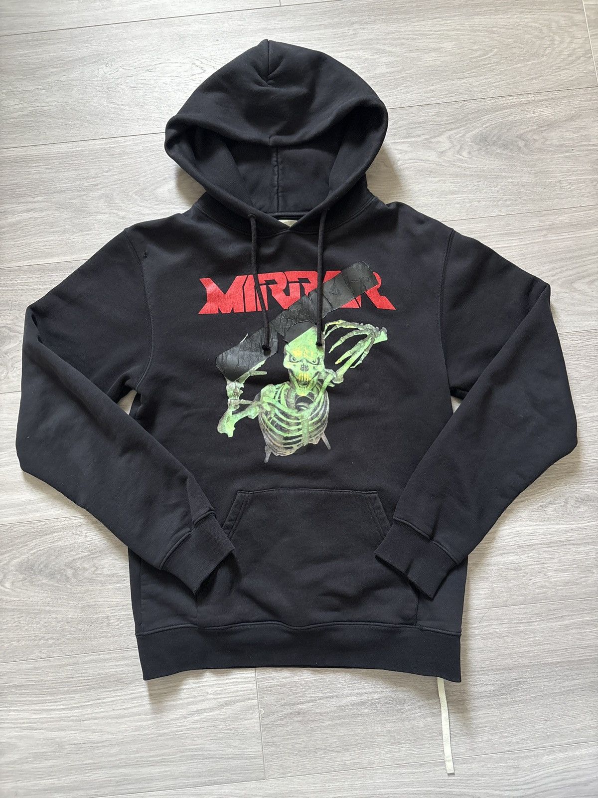 White Off White Mirror Skeleton Hoodie T-Shirts, Sweatshirt | PodTeesHub.com