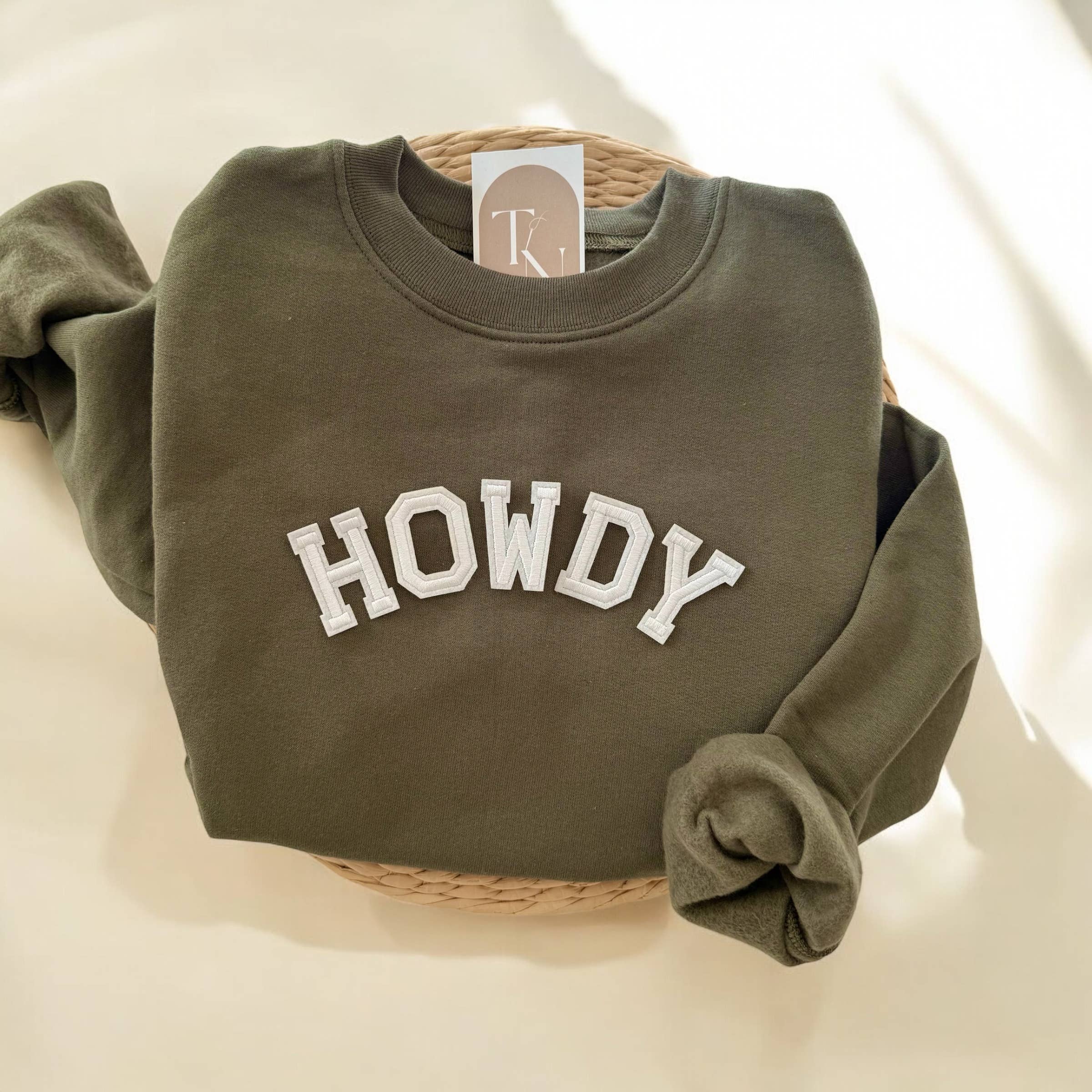 Howdy Sweatshirt, Cowboy Sweatshirt T-Shirts, Hoodie | PodTeesHub.com