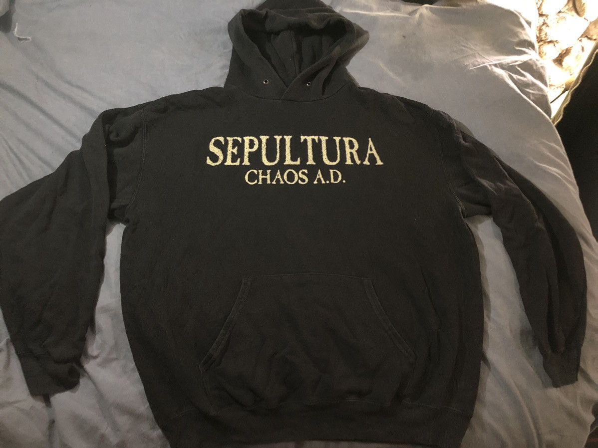 Vintage Sepultura Chaos Ad T-Shirts, Hoodie, Sweatshirt | PodTeesHub.com