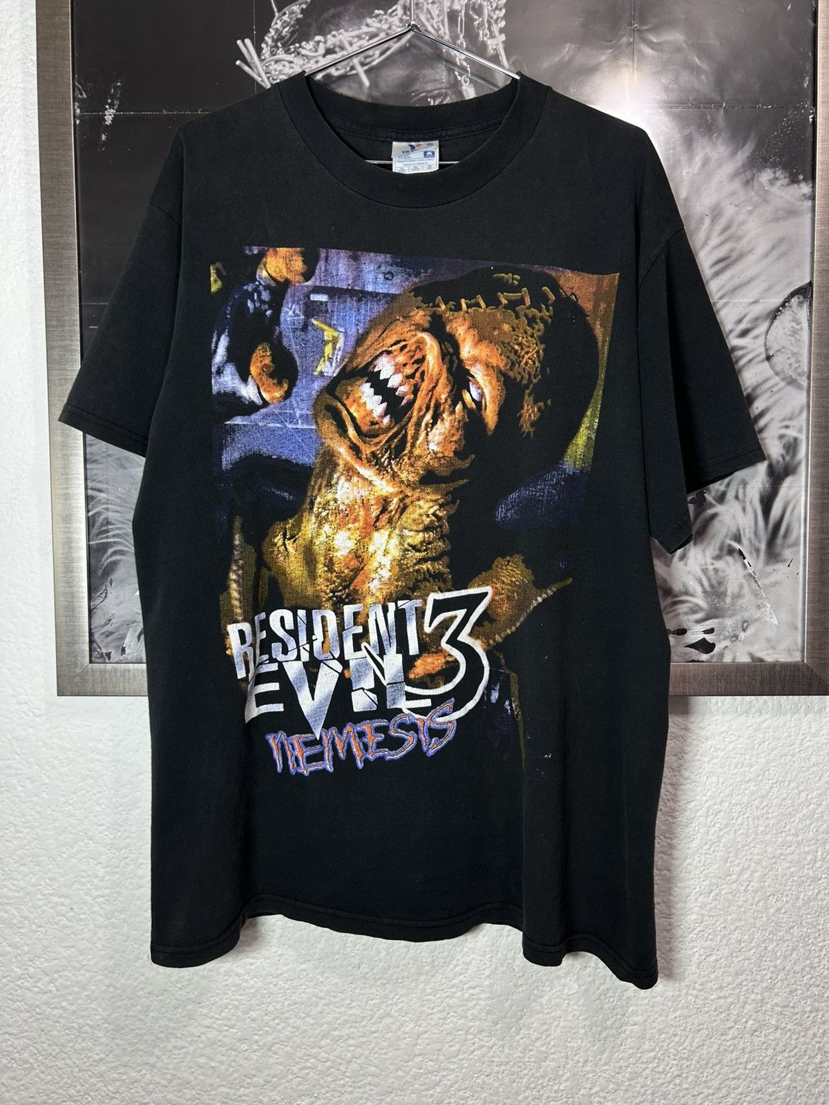 Playstation Resident Evil Nemesis 3 1999 Videogame Promo Shirt Hoodie, Sweatshirt | PodTeesHub.com