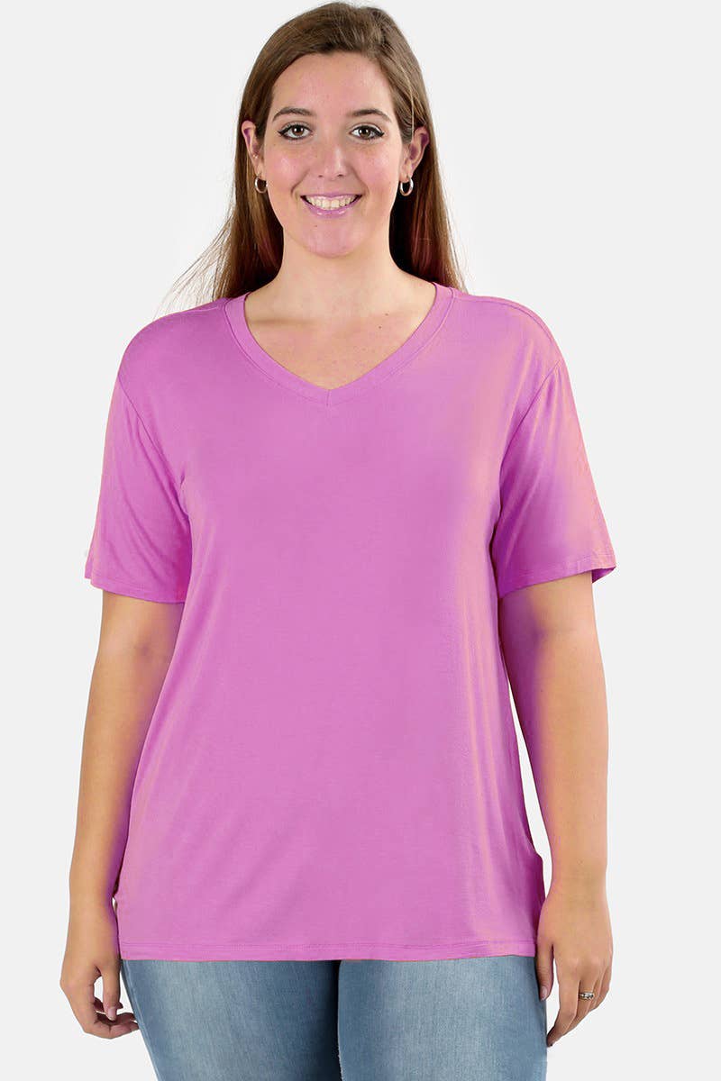 ._ Plus Size Rayon Short Sleeve Tee Hoodie, Sweatshirt | PodTeesHub.com