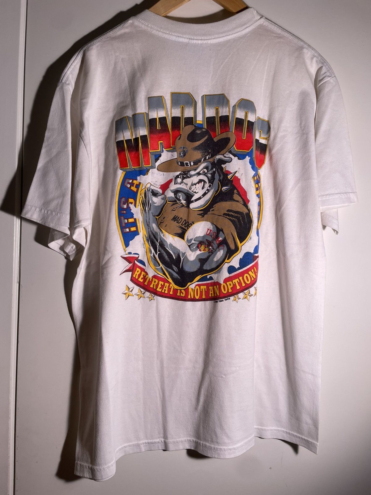Vintage 90 S 2000 S Y2k Vtg Vintage Mad Dog Military Usa Retro T-Shirts, Hoodie, Sweatshirt