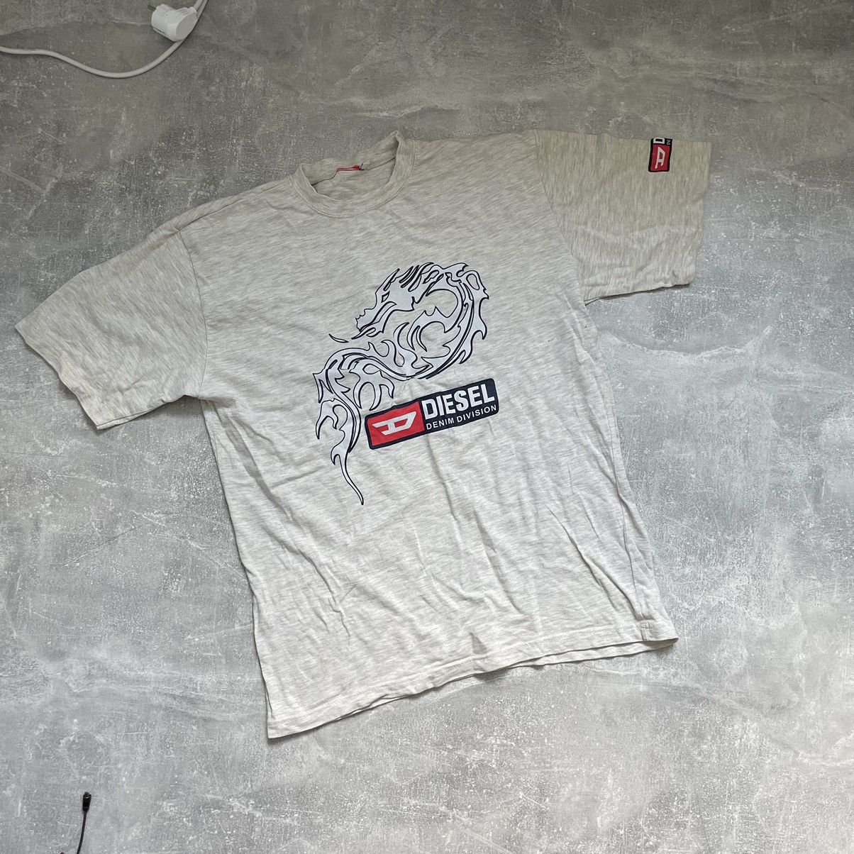 Japanese Brand Diesel Distressed Tee Y2k Vintage Punk Japan Dragon Gothic Hoodie, Sweatshirt | PodTeesHub.com