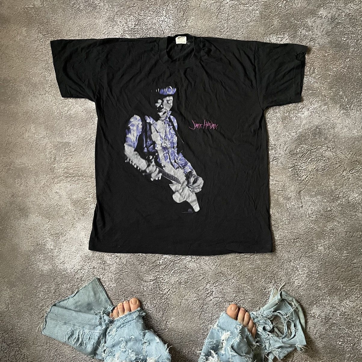 Vintage 90s Jimmie Hendrix Face Promo Dead Creepy Horror Tee Hoodie, Sweatshirt | PodTeesHub.com