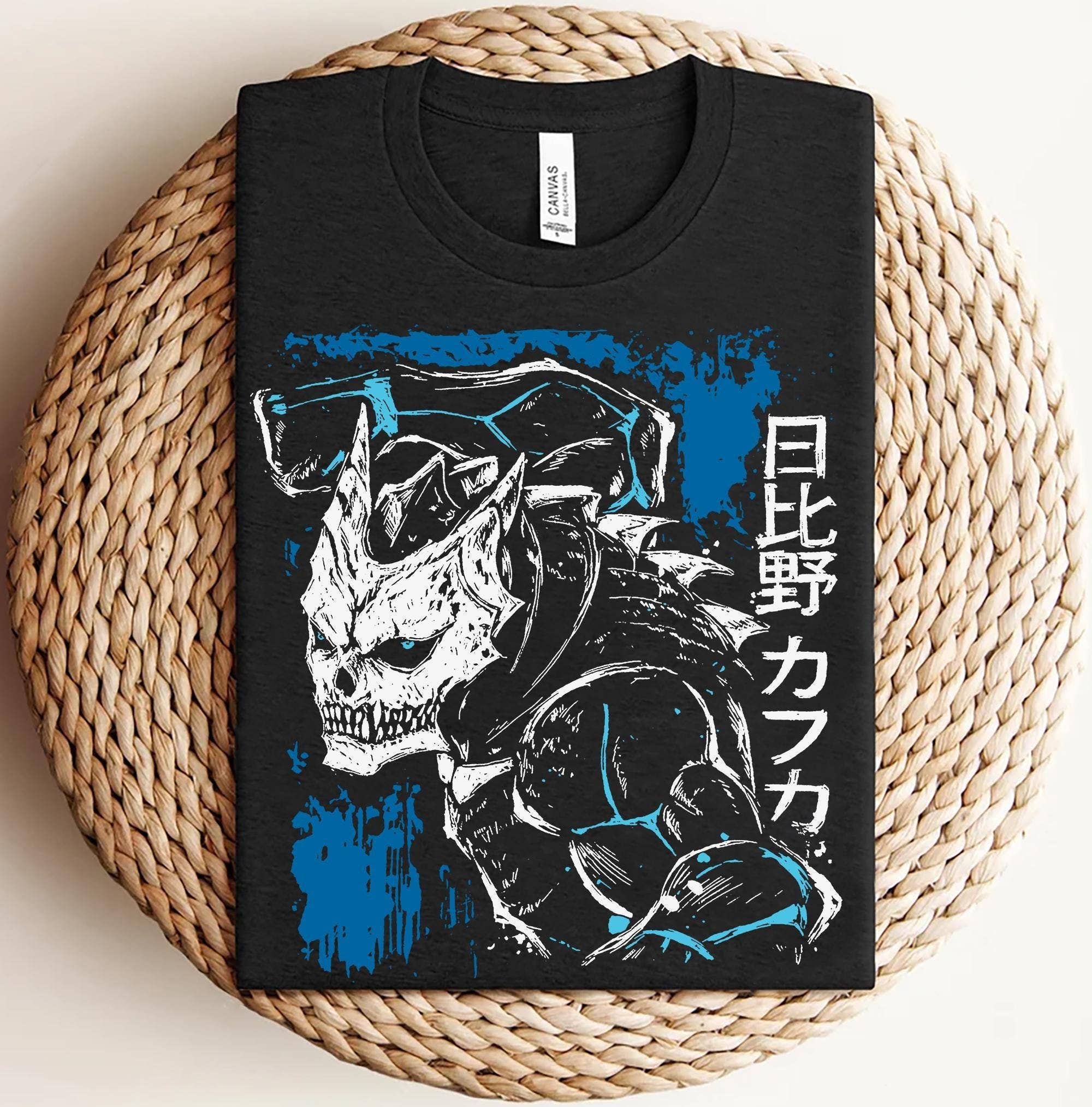 Kaiju No.8 Anime Graphic Tee - Japanese Streetwear Shirt Hoodie, Sweatshirt | PodTeesHub.com