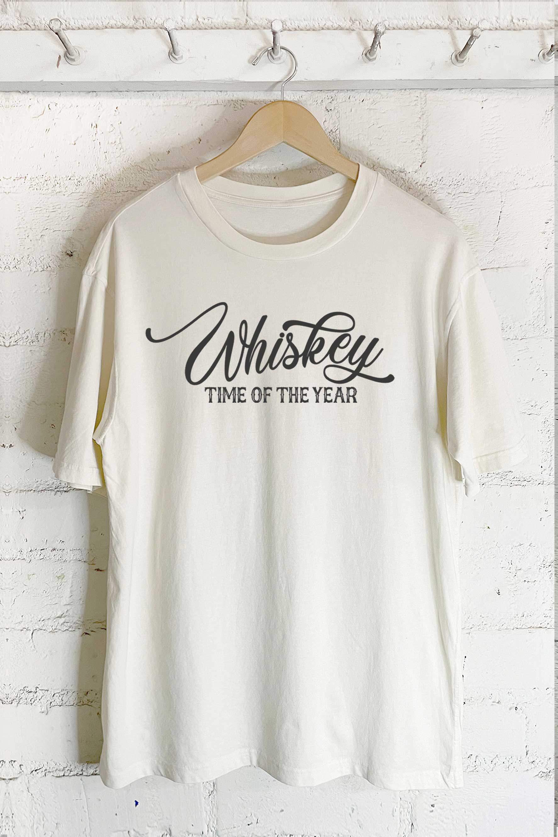 Whiskey Time of the Year-Oversized Tee Hoodie, Sweatshirt | PodTeesHub.com