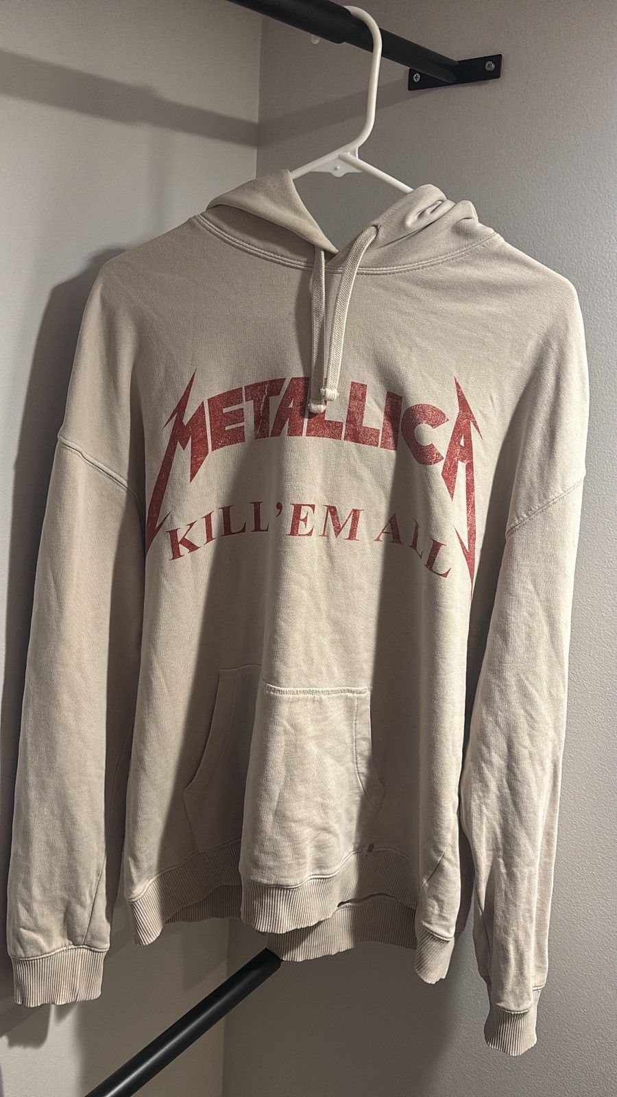 Vintage Metallica Kill Em All Hoodie Size Medium T-Shirts, Sweatshirt | PodTeesHub.com