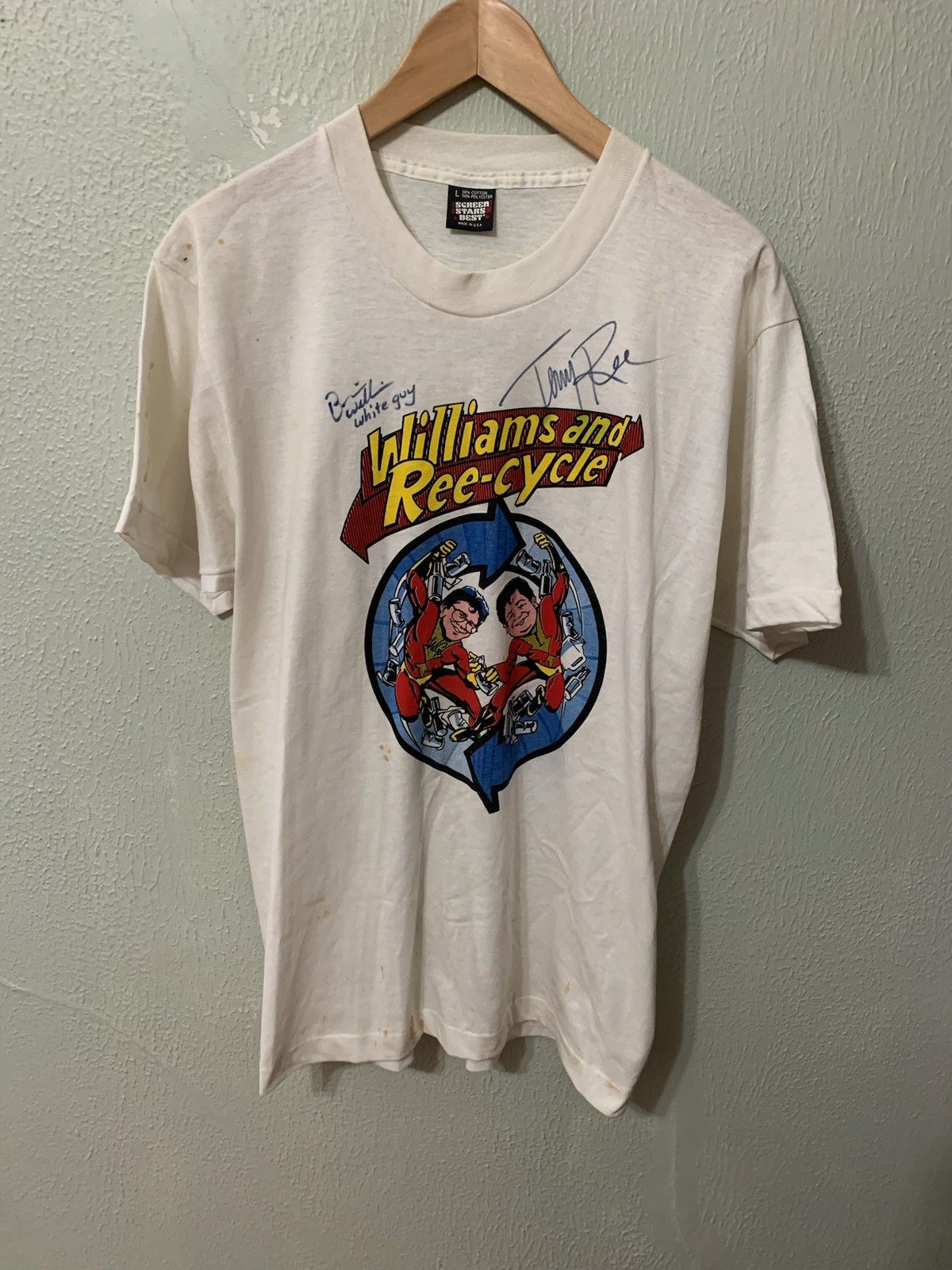 Vintage Williams And Ree Cycle Band Tee Hoodie, Sweatshirt | PodTeesHub.com