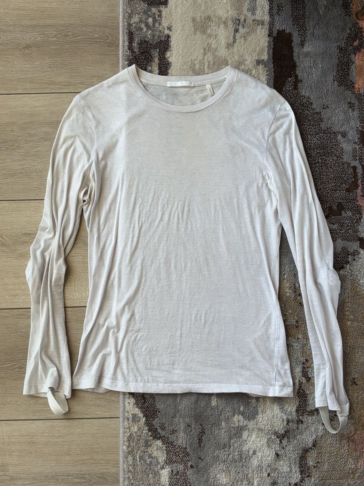 Lang Helmut Lang 2004 Cotton Long Sleeve Top With Elbow Slits T-Shirts, Hoodie, Sweatshirt | PodTeesHub.com