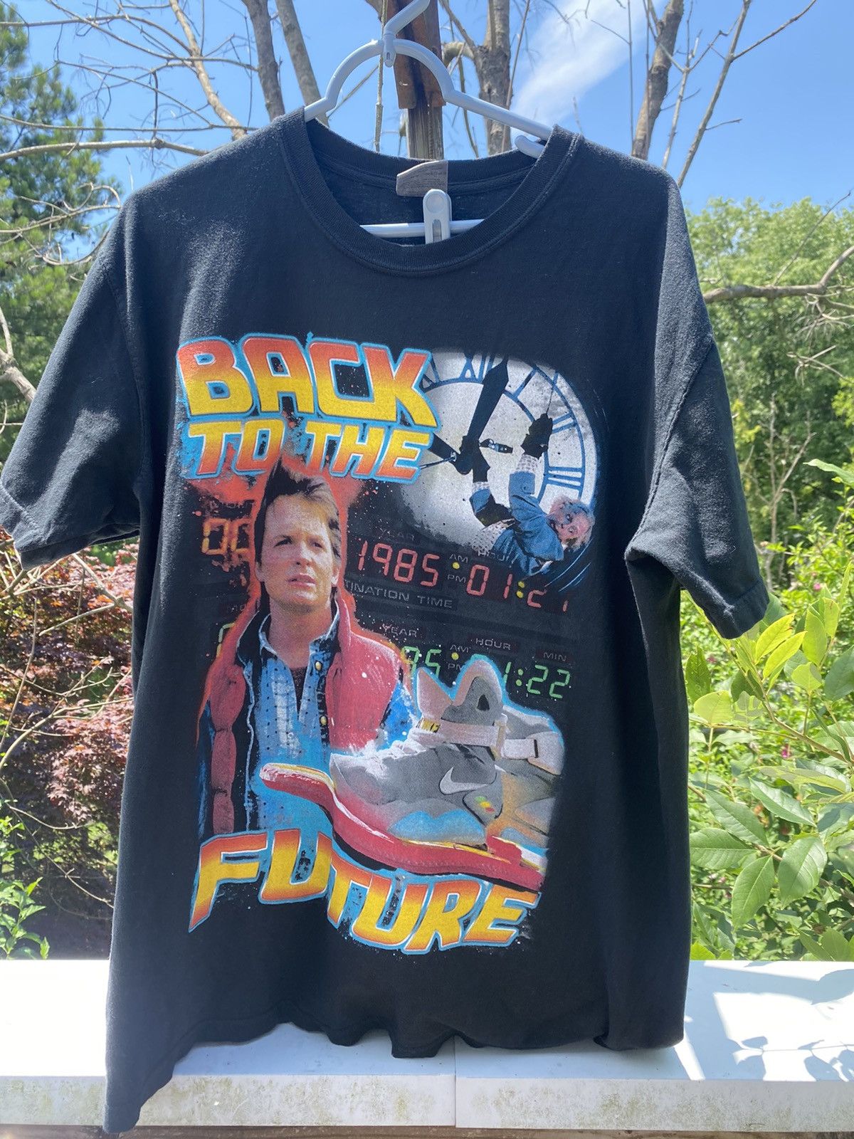 Comfort Colors Back To The Future Vintage Graphic Tee Hoodie, Sweatshirt | PodTeesHub.com