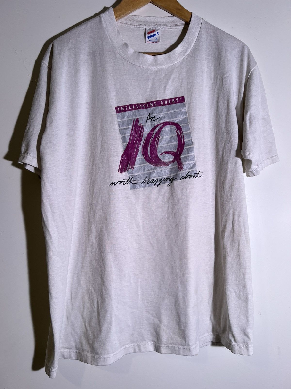Vintage 80 S 90 S Vtg Vintage Iq Intelligent Query Retro Pc T-Shirts, Hoodie, Sweatshirt