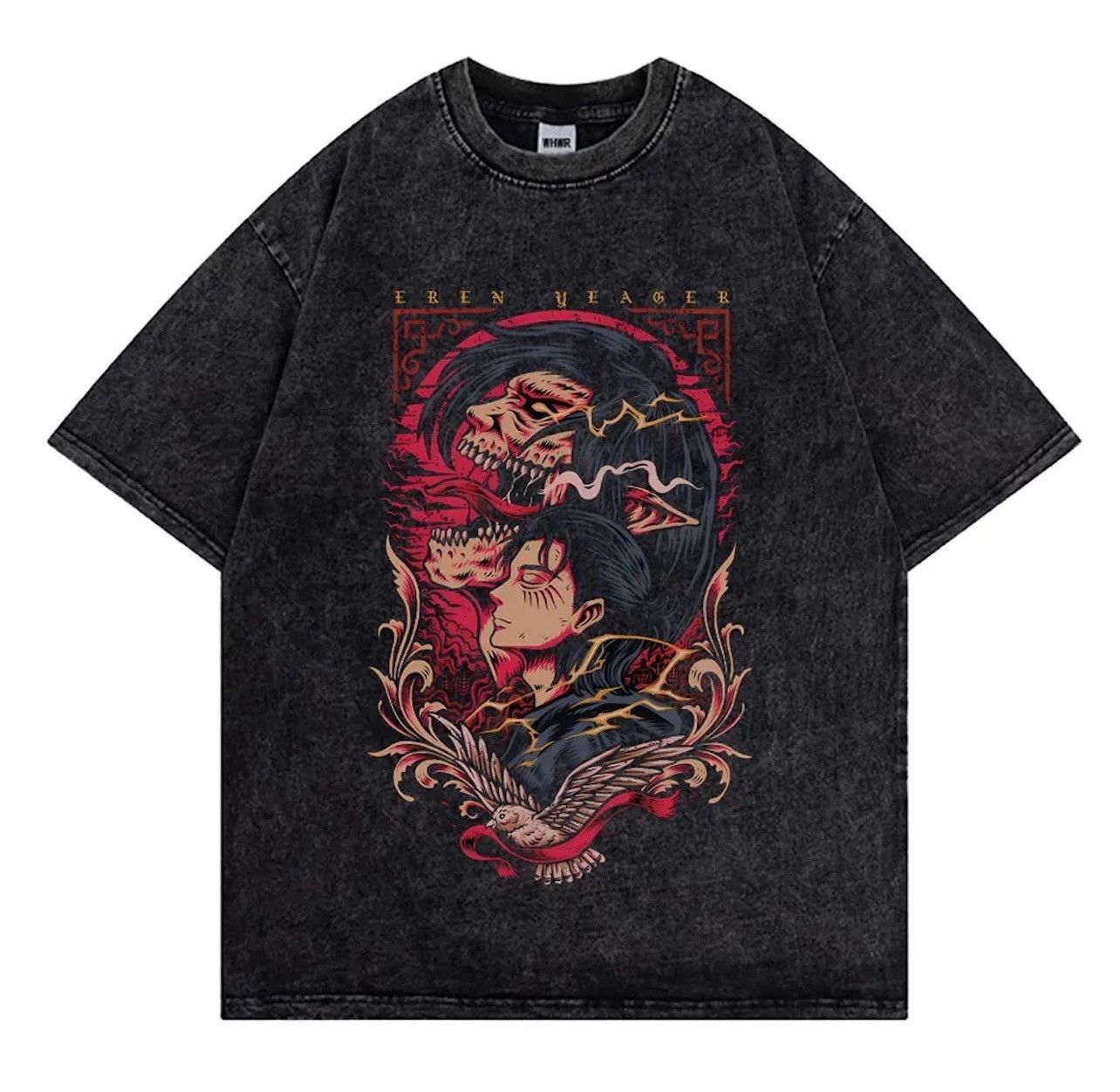 Japanese Brand Vintage Attack On Titan Printed T-Shirts, Hoodie, Sweatshirt | PodTeesHub.com