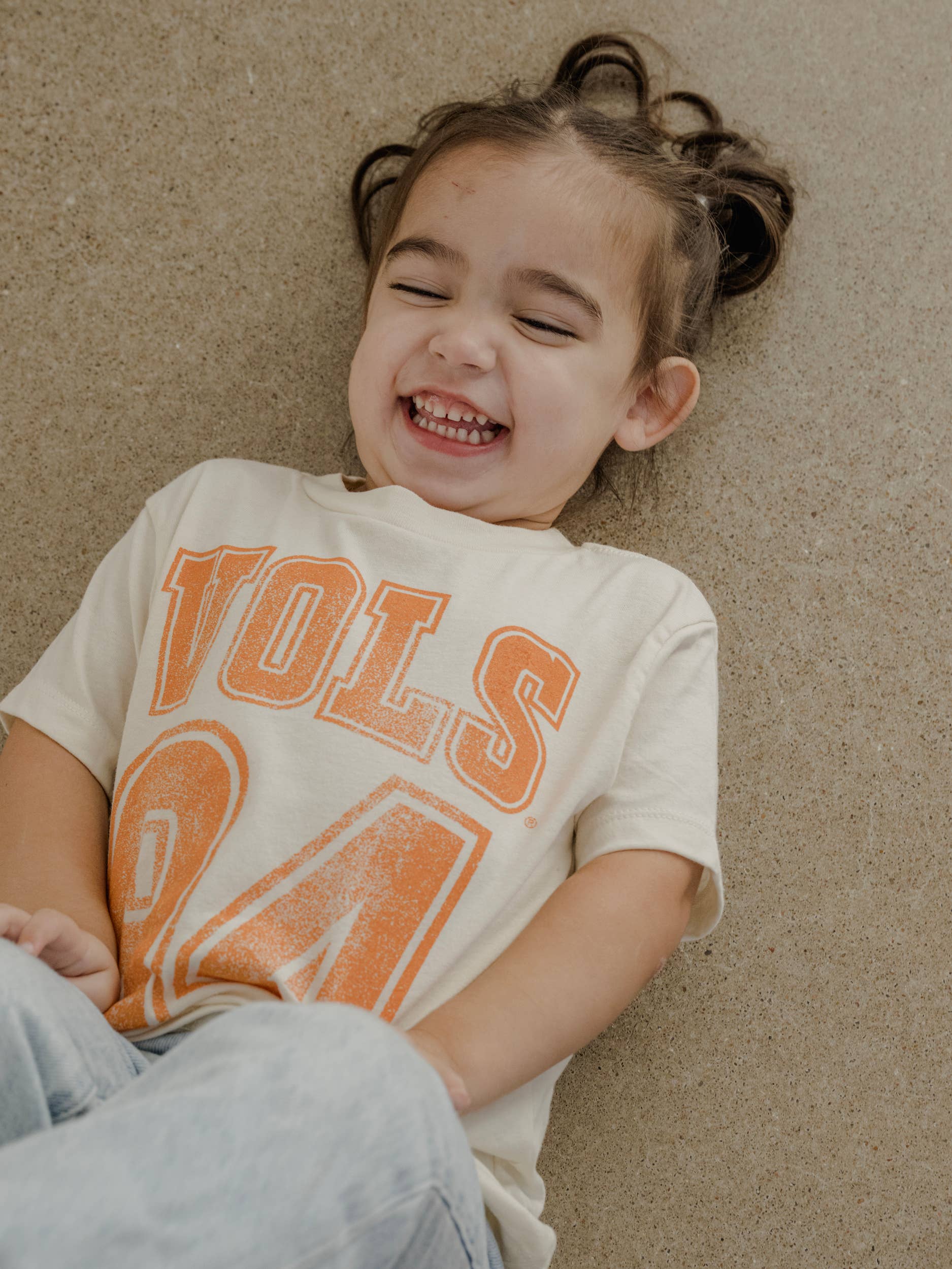 Children's Tennessee Volunteers Player Natural Tee Hoodie, Sweatshirt | PodTeesHub.com
