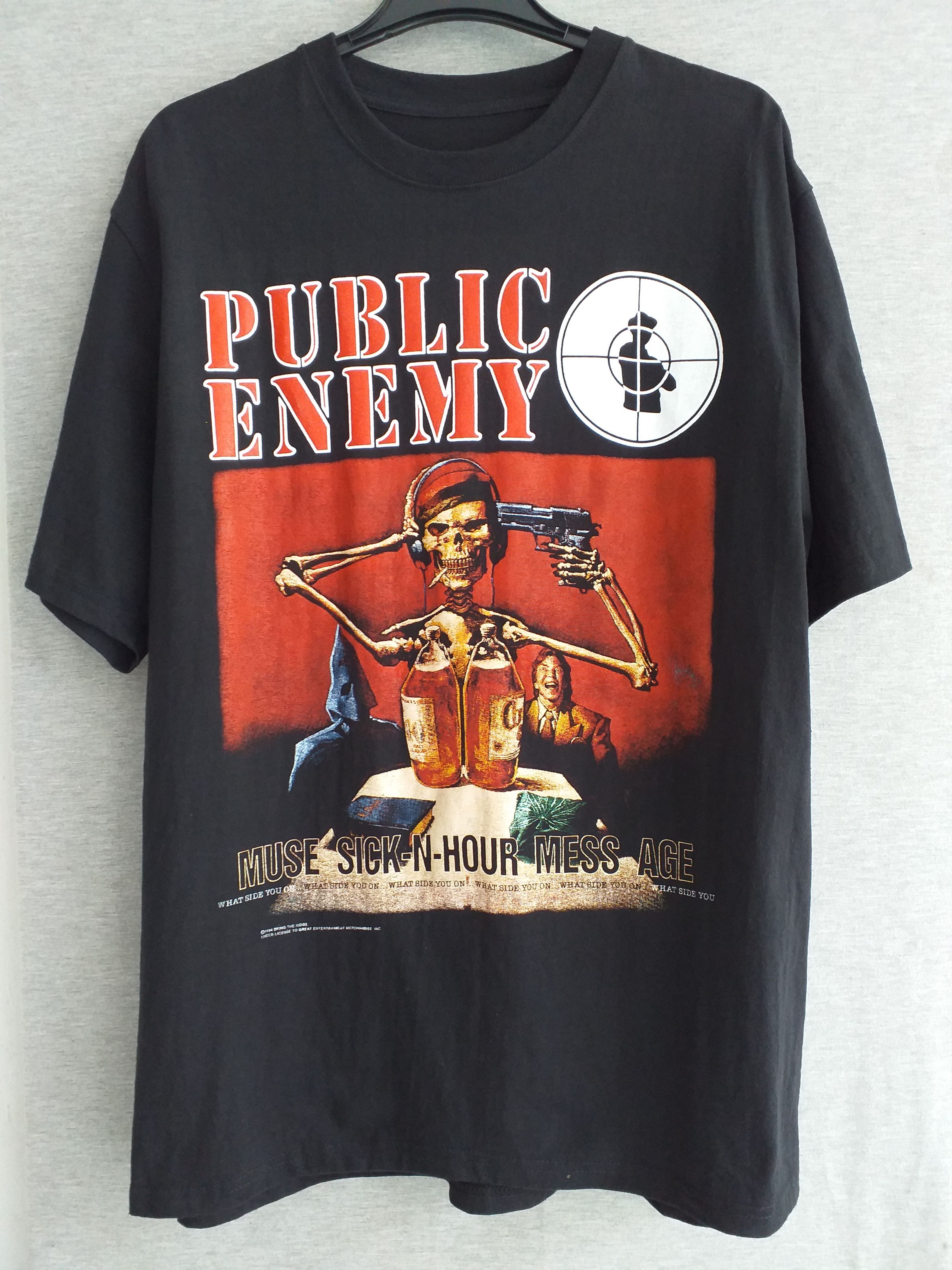 Rap Tees Public Enemy Rap Hip Hop Fan Made T Shirt Hoodie, Sweatshirt | PodTeesHub.com