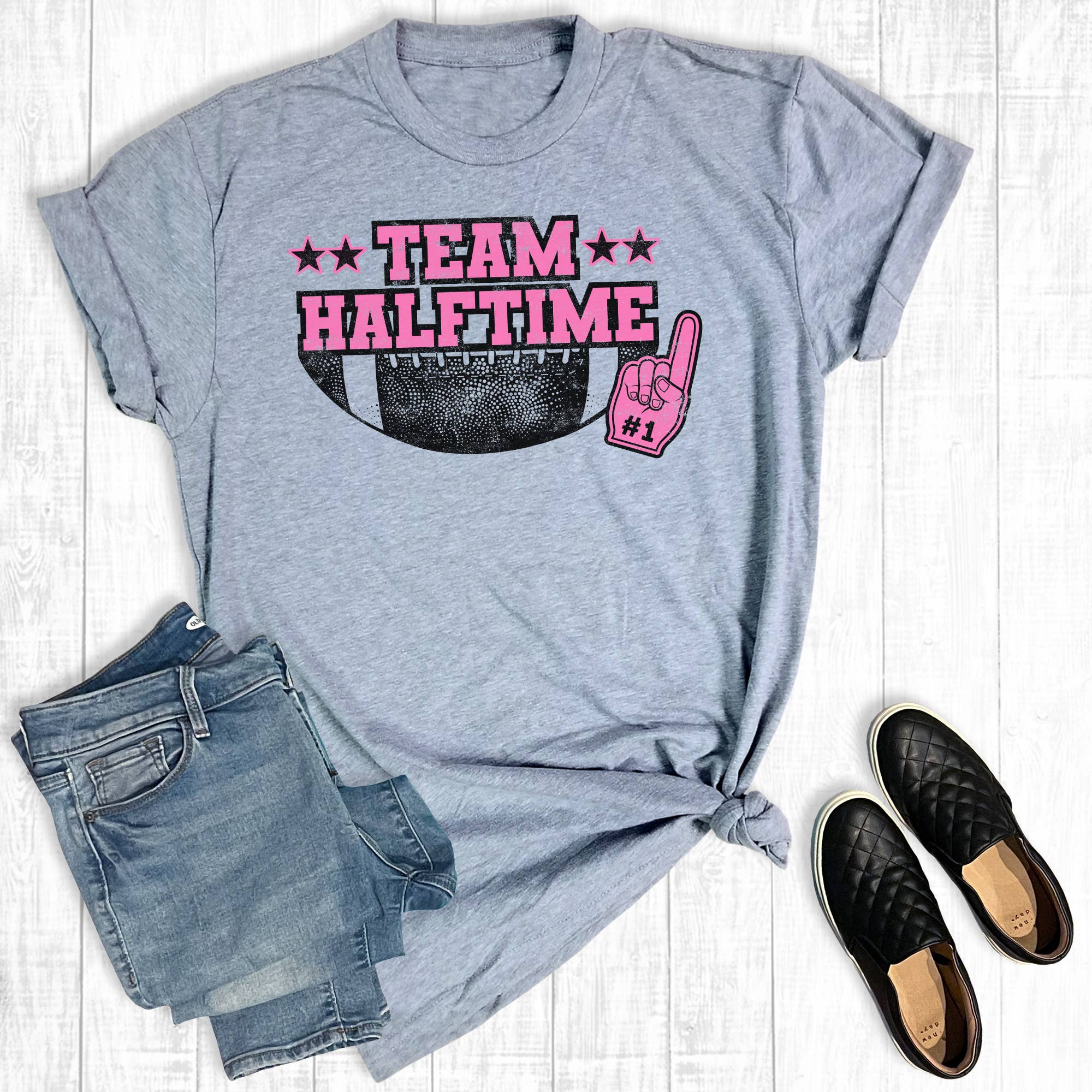 Football Team Halftime Graphic Tee Hoodie, Sweatshirt | PodTeesHub.com
