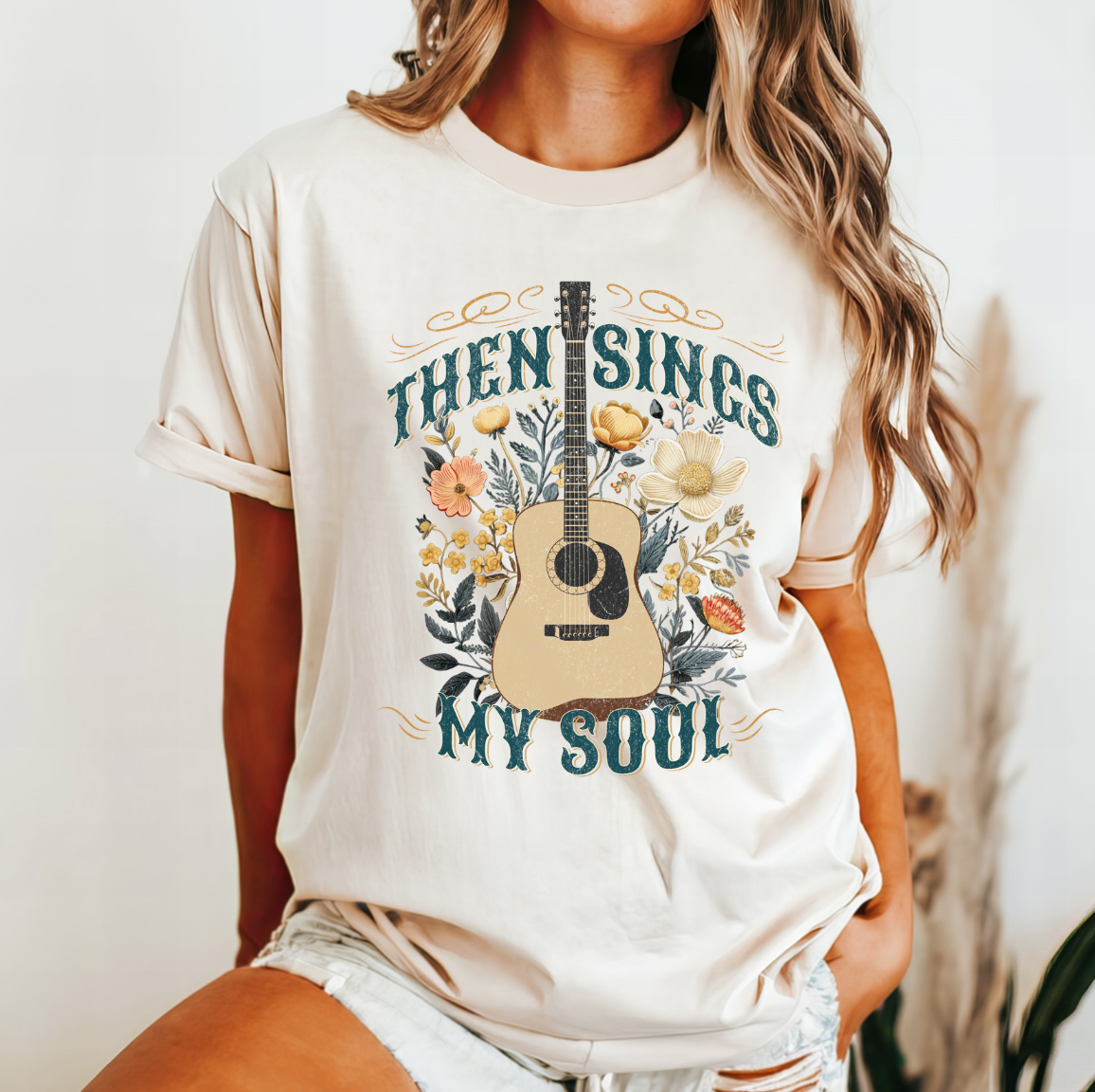 Then Sings My Soul Graphic Tee Hoodie, Sweatshirt | PodTeesHub.com