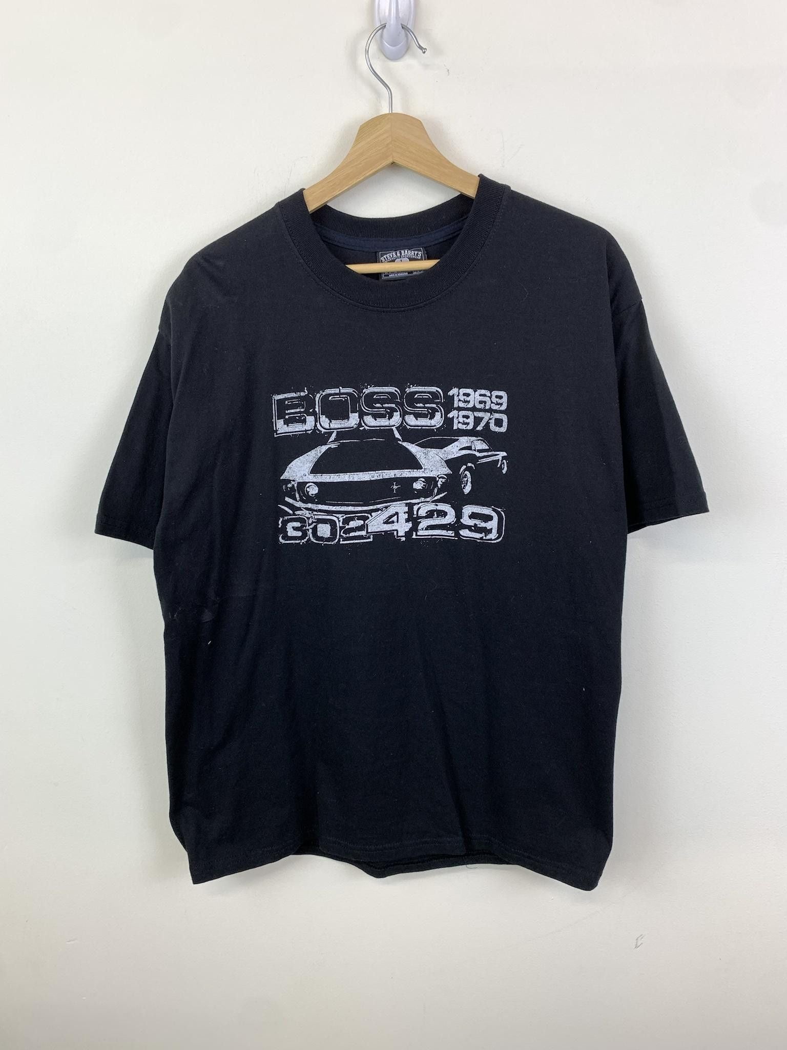 Vintage Steve And Barry S 1969 Ford Mustand Boss 429 Race Tee Hoodie, Sweatshirt | PodTeesHub.com