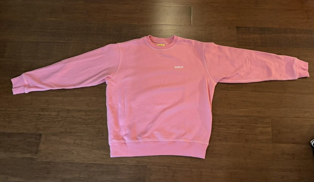 Wang Golf Wang Mini Logo Crewneck Sweater T-Shirts, Hoodie, Sweatshirt | PodTeesHub.com