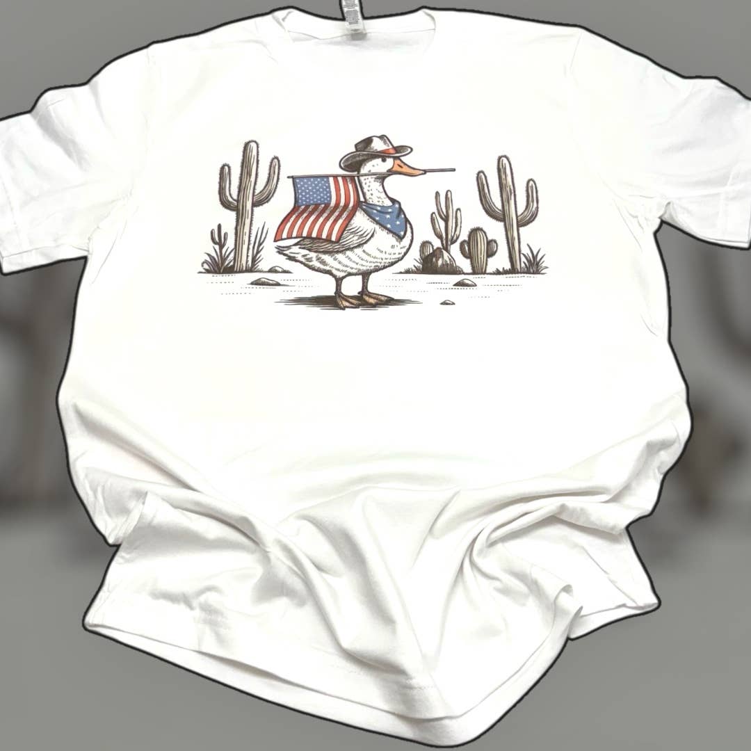 Goose American Flag T-Shirt Hoodie, Sweatshirt | PodTeesHub.com