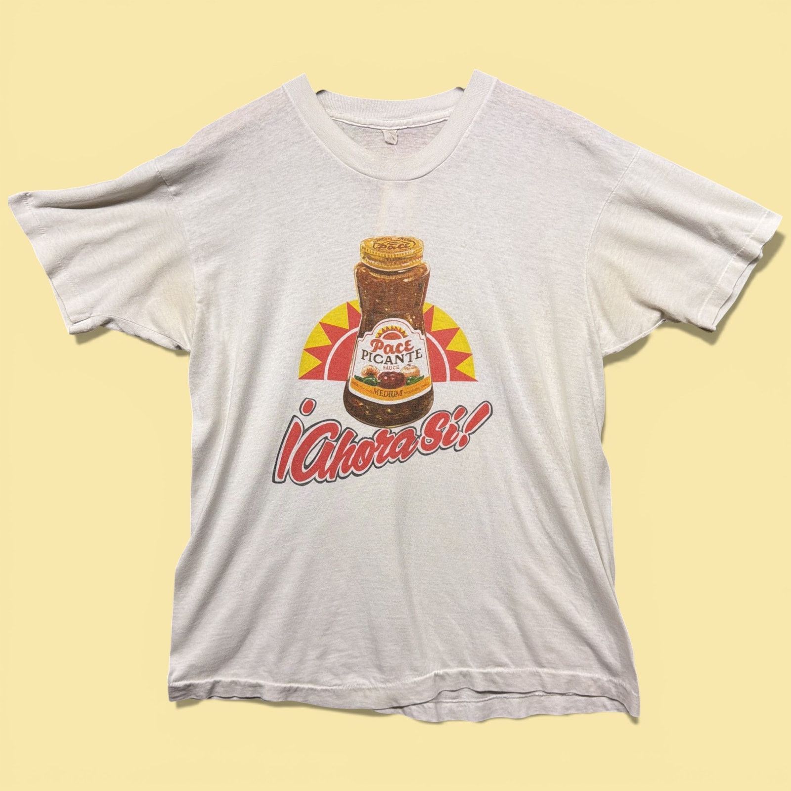 Vintage Pace Picante Salsa 80s T Shirt Size Large Hoodie, Sweatshirt | PodTeesHub.com