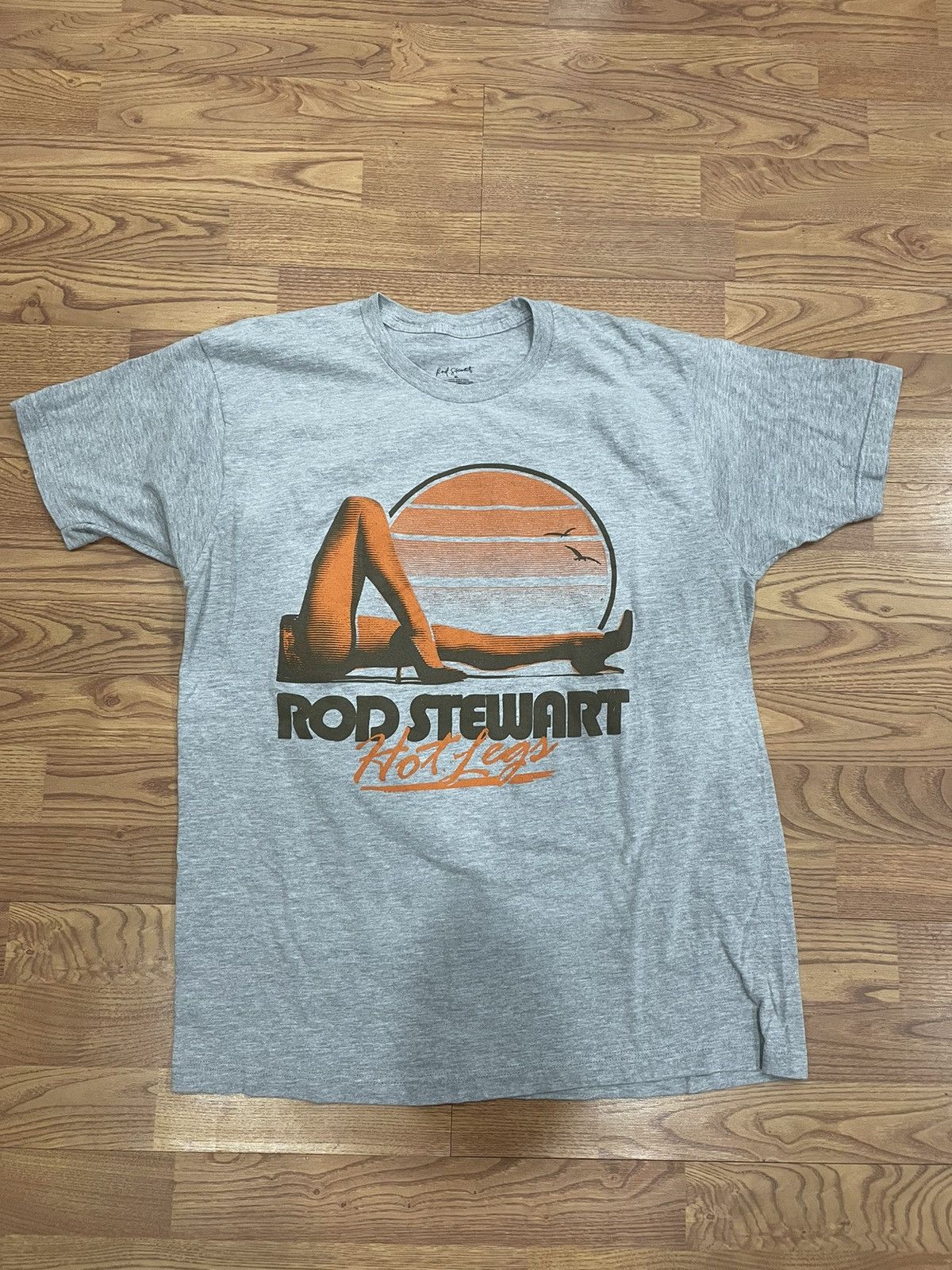 Band Tees Rod Stewart Hot Legs Graphic Tee Hoodie, Sweatshirt | PodTeesHub.com