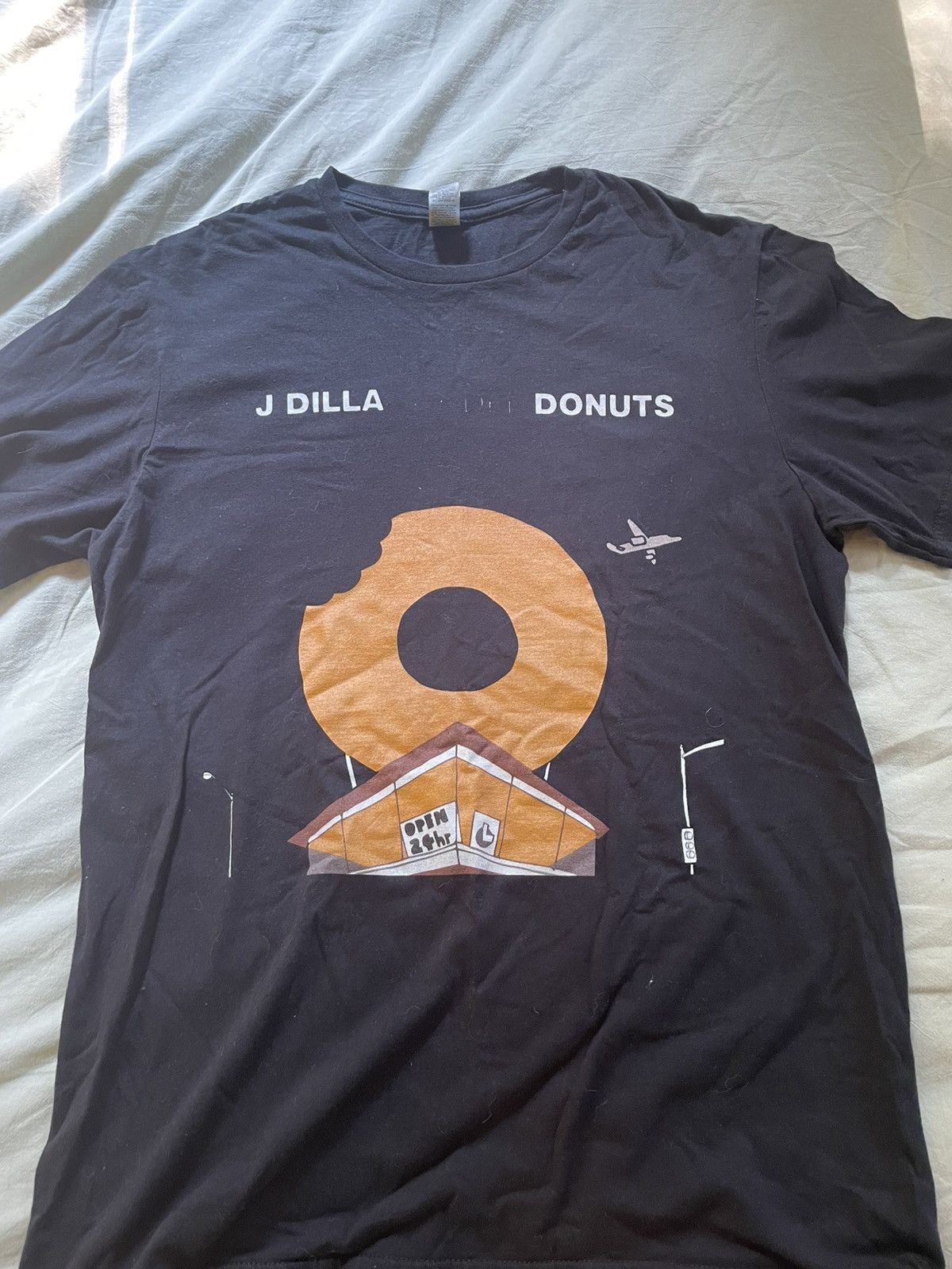 Rap Tees J Dilla Donuts Rap Tee Hoodie, Sweatshirt | PodTeesHub.com
