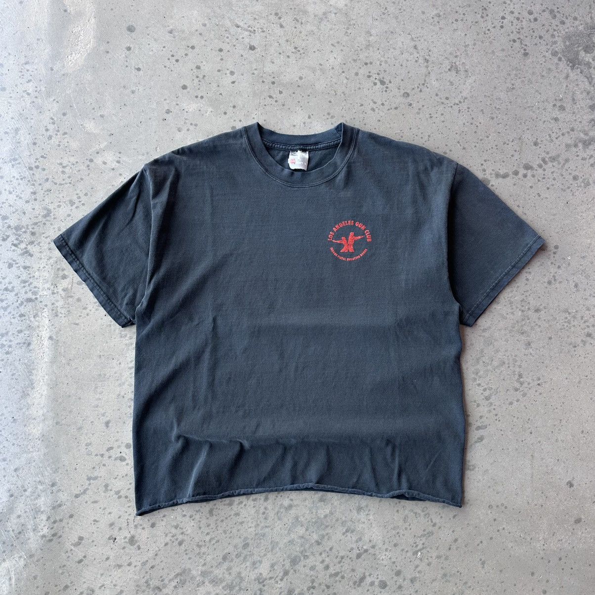 Vintage Black Faded Gun Graphic Tee Hoodie, Sweatshirt | PodTeesHub.com