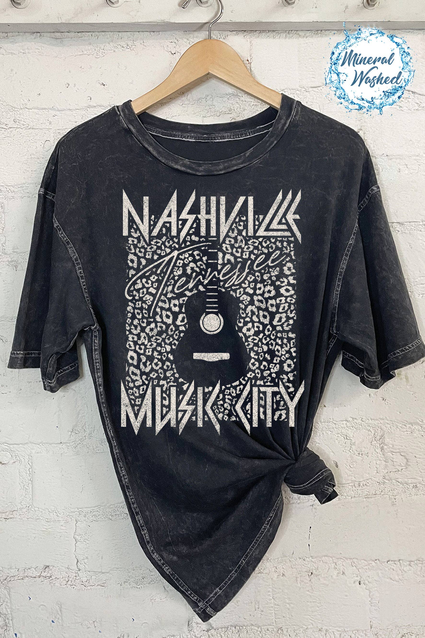 Nashville Oversized Women's T-Shirt, Vintage Mineral Wash Hoodie, Sweatshirt | PodTeesHub.com