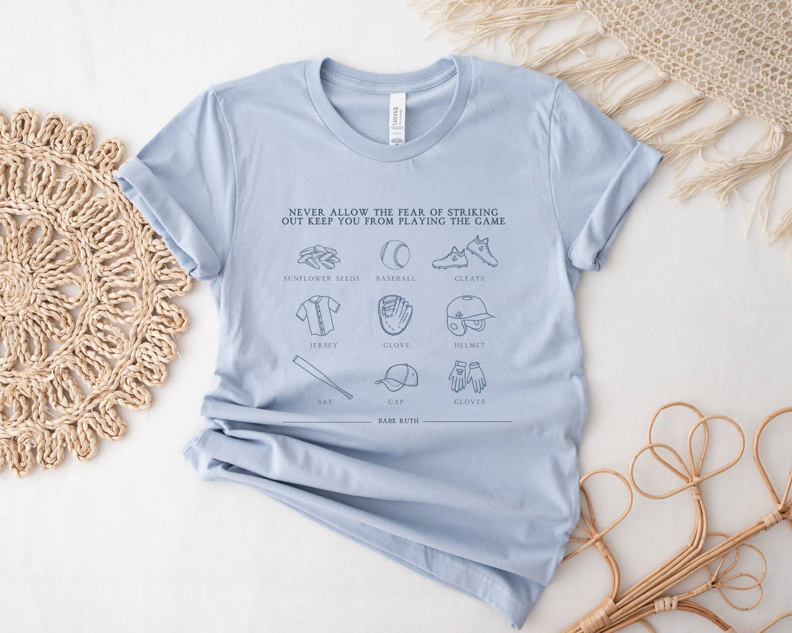 Babe Ruth Quote Baseball T-Shirt Hoodie, Sweatshirt | PodTeesHub.com