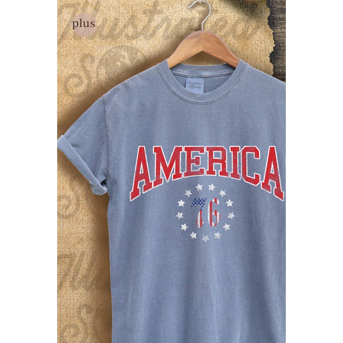America Vintage Graphic Plus Tee Hoodie, Sweatshirt | PodTeesHub.com