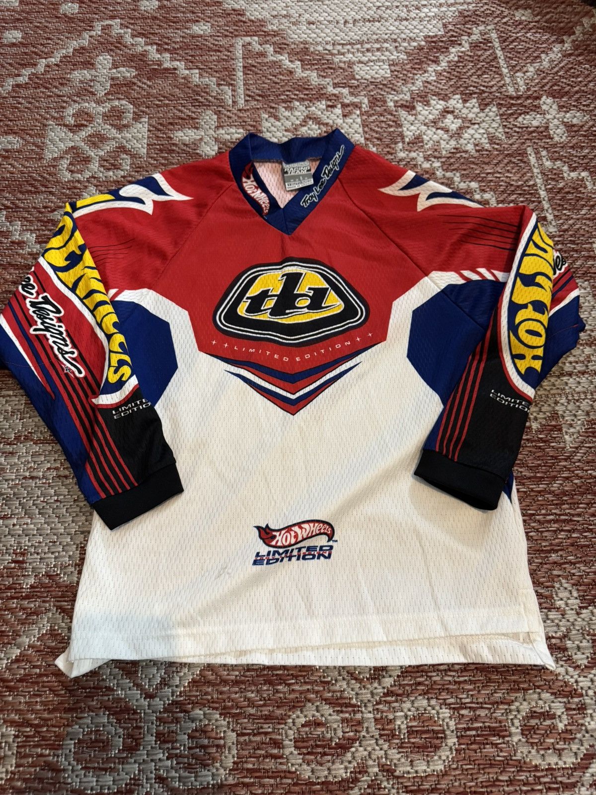Fox Racing Vtg Hot Wheels Kids Long Sleeve Jersey Racing Youth Meduim T-Shirts, Hoodie, Sweatshirt | PodTeesHub.com